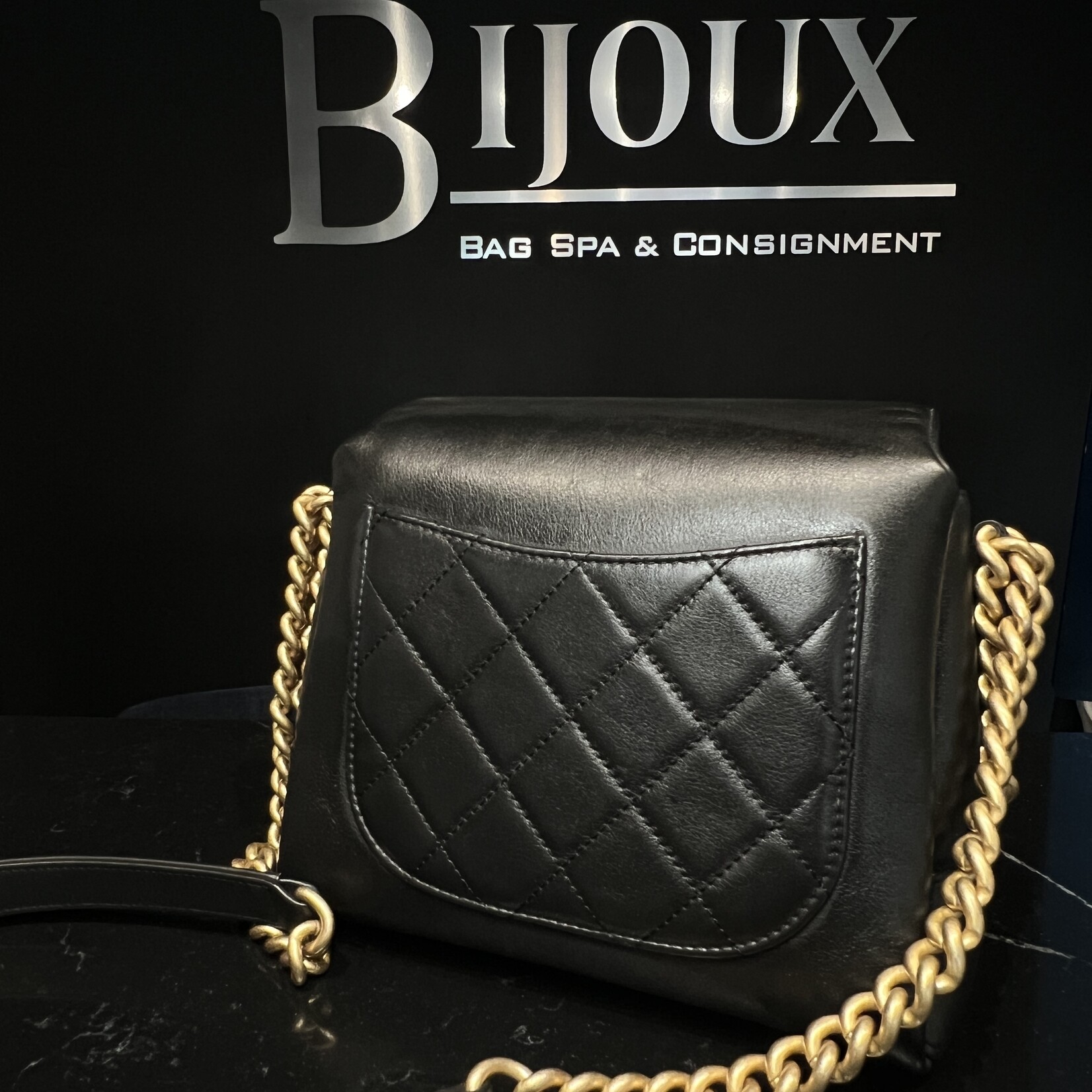 Chanel SOLD- Chanel Quilted Side Chain