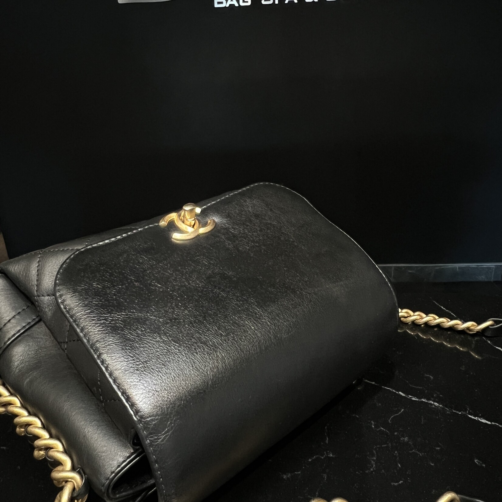 Chanel SOLD- Chanel Quilted Side Chain