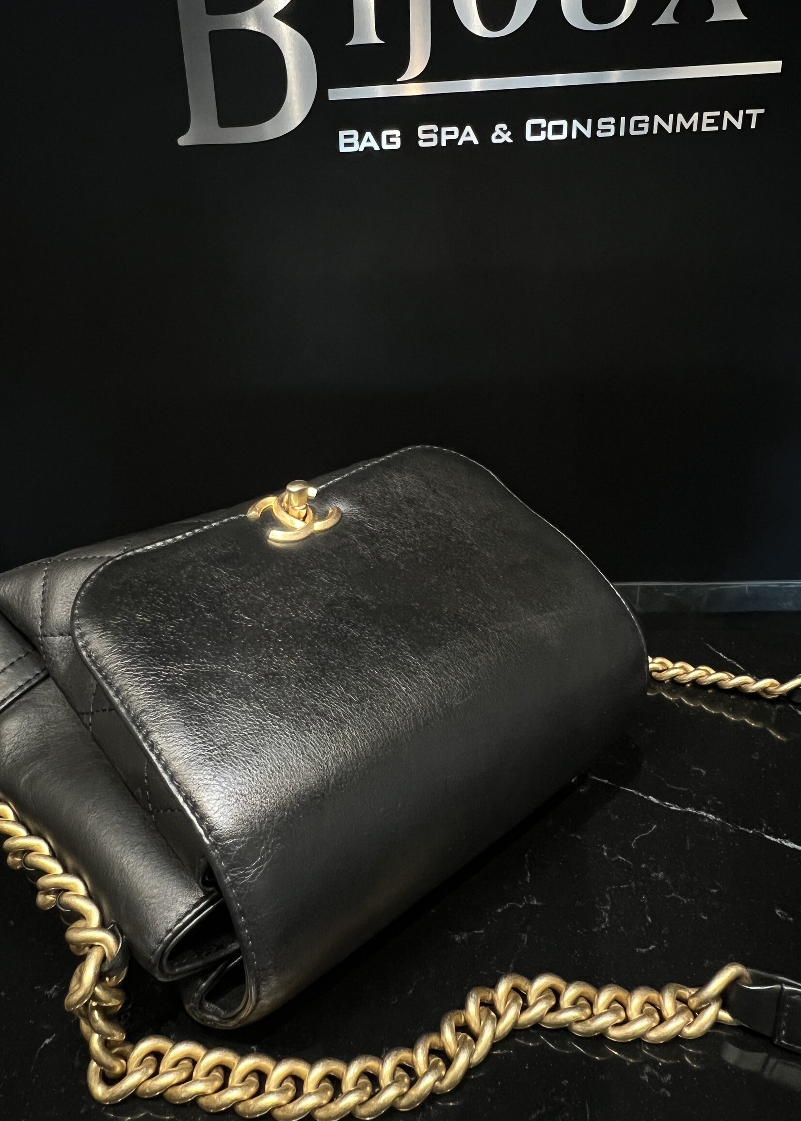 Chanel SOLD- Chanel Quilted Side Chain