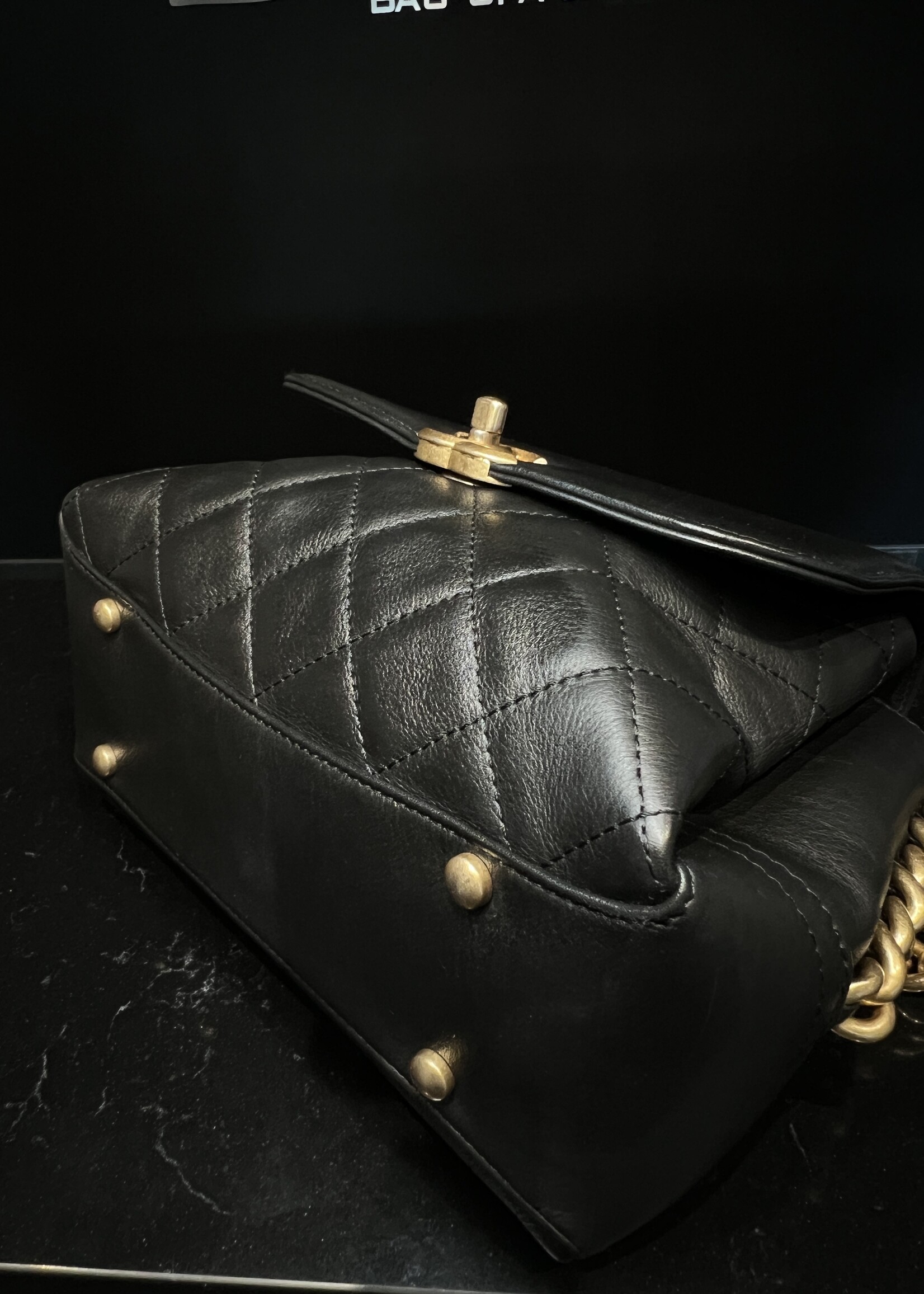 Chanel SOLD- Chanel Quilted Side Chain