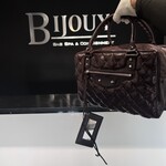 Balenciaga SOLD - Balenciaga Truffle Chevre Quitled Bag