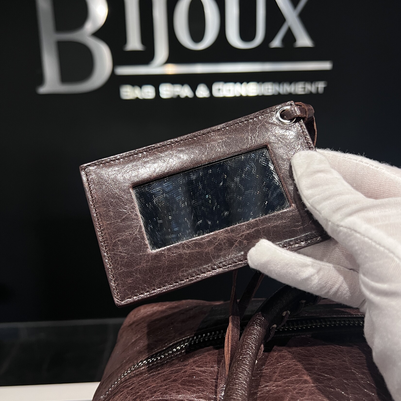 Balenciaga SOLD - Balenciaga Truffle Chevre Quitled Bag