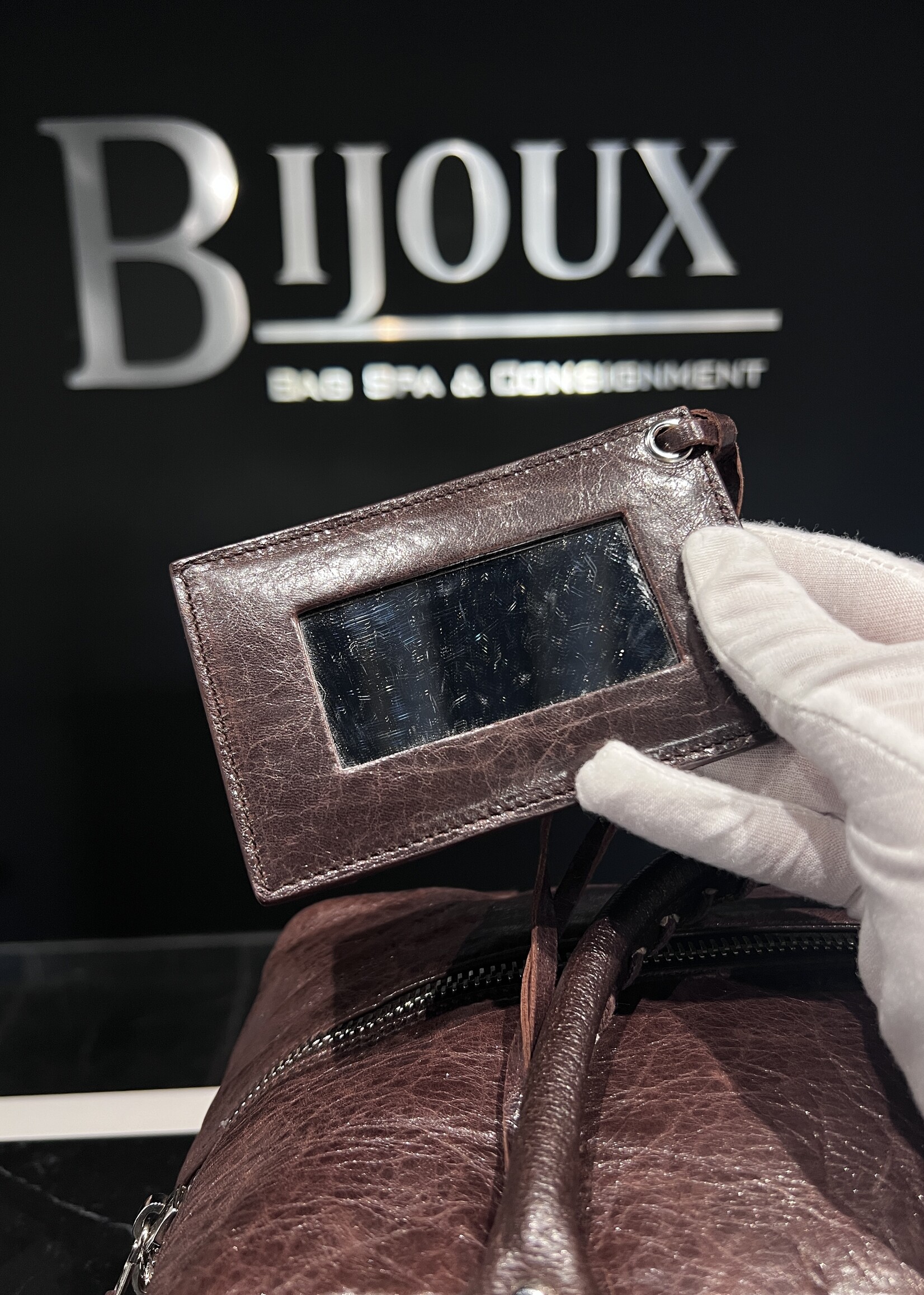 Balenciaga SOLD - Balenciaga Truffle Chevre Quitled Bag