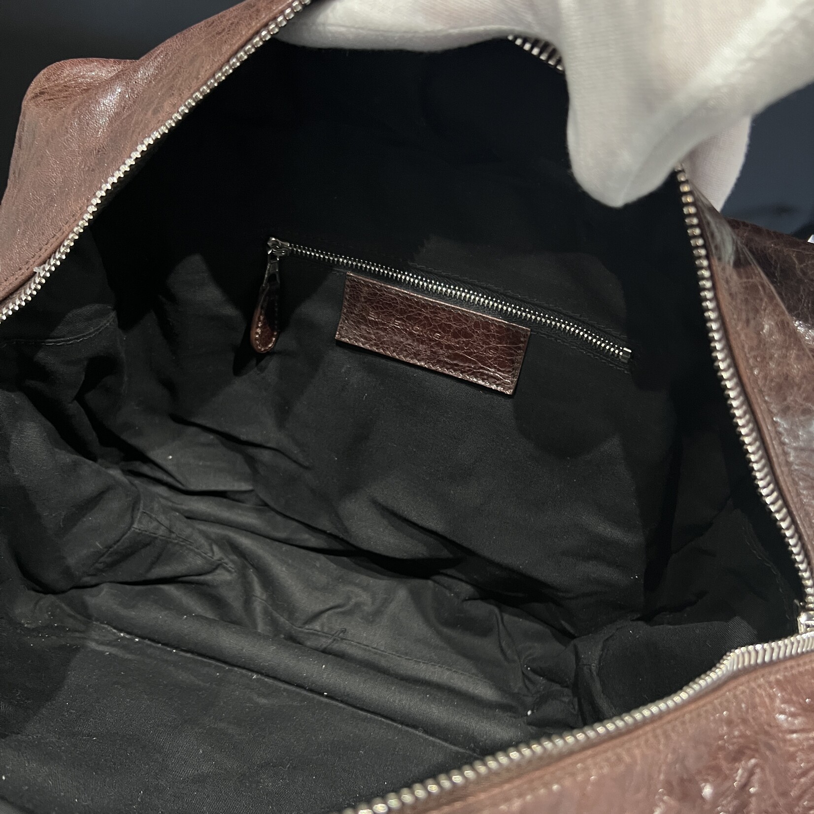 Balenciaga SOLD - Balenciaga Truffle Chevre Quitled Bag