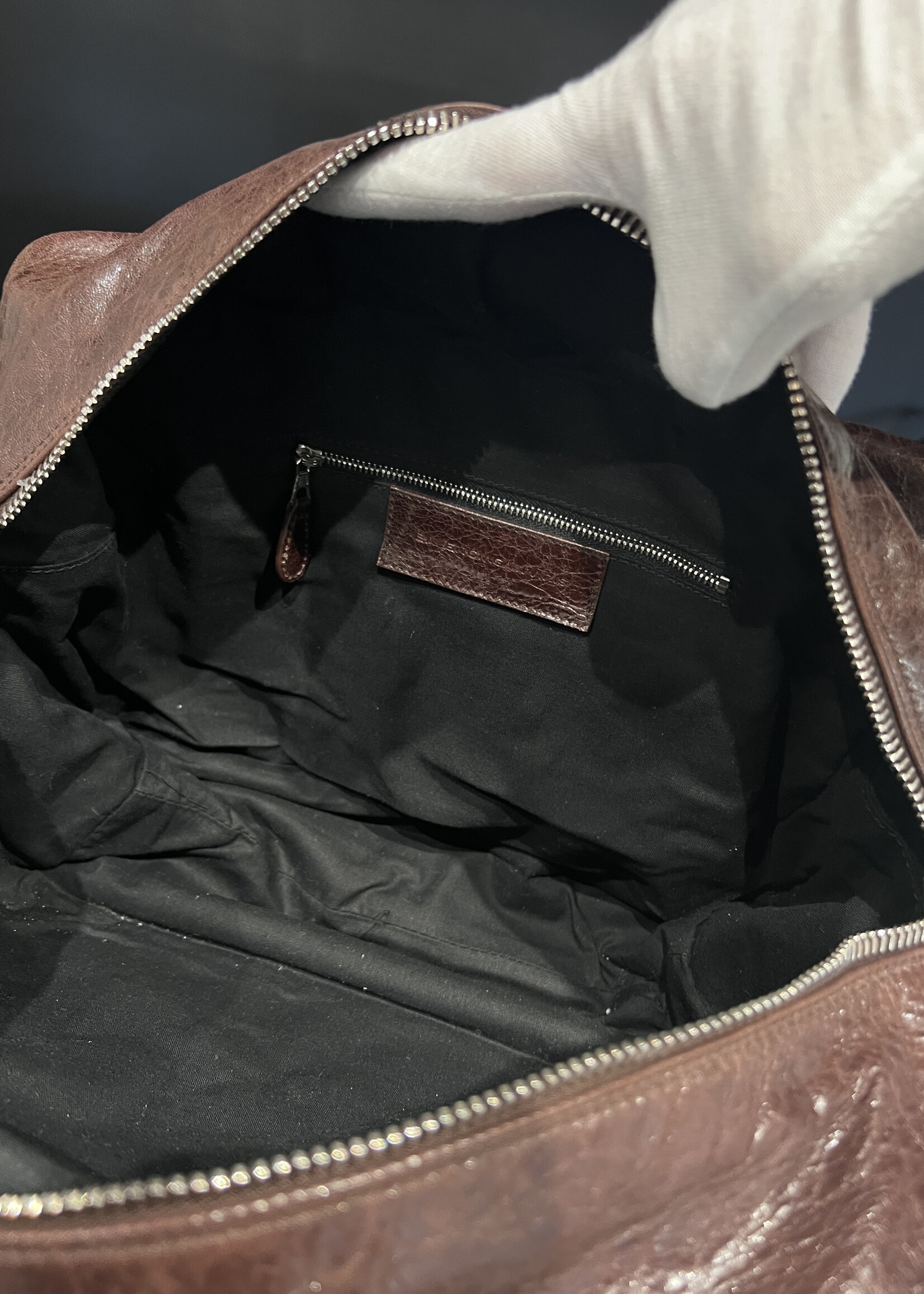 Balenciaga SOLD - Balenciaga Truffle Chevre Quitled Bag