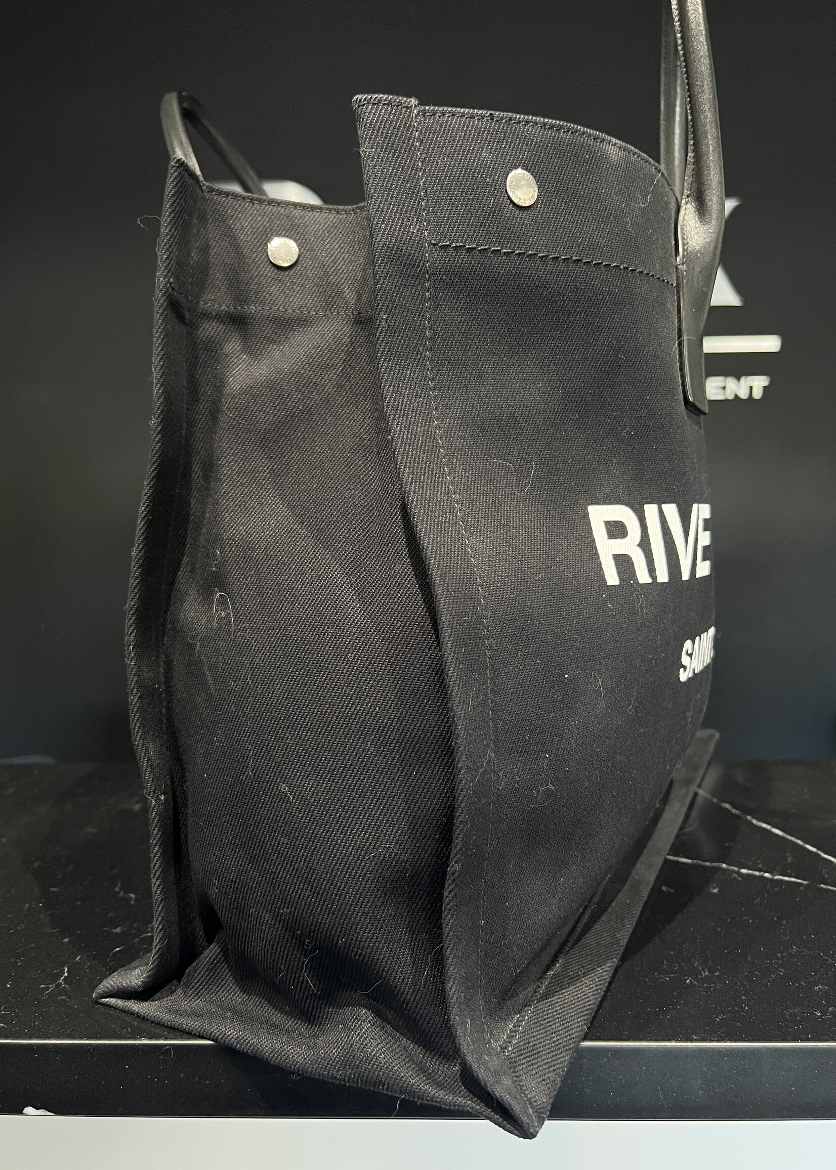 Saint Laurent Saint Laurent Rive Gauche Black Tote