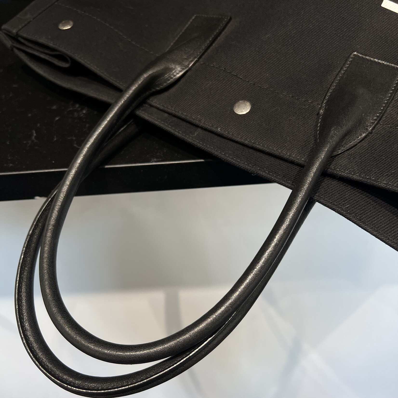 Saint Laurent Saint Laurent Rive Gauche Black Tote