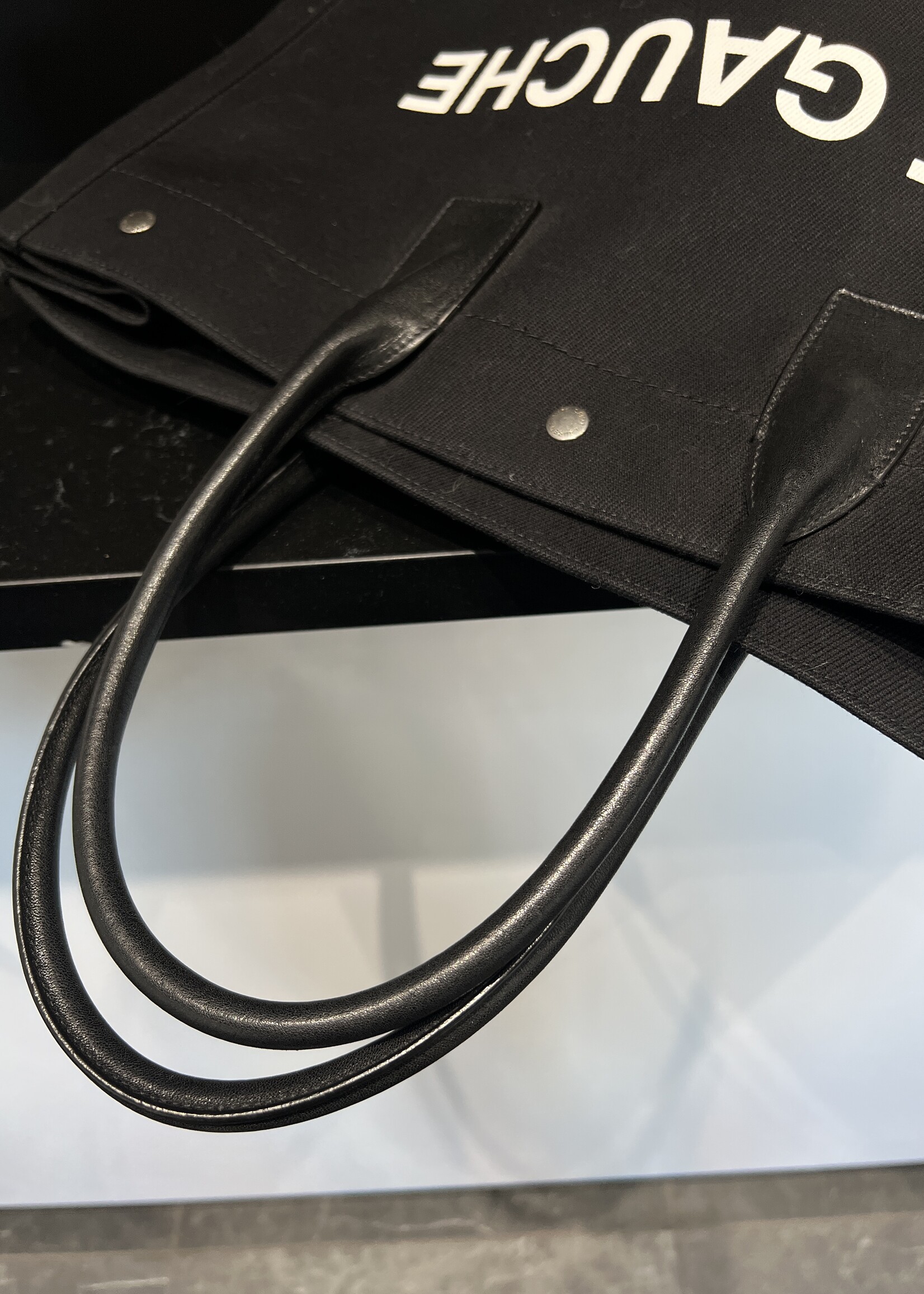 Saint Laurent Saint Laurent Rive Gauche Black Tote