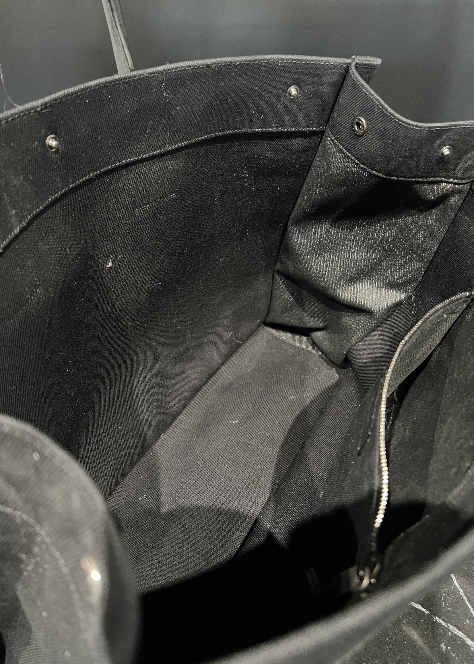 Saint Laurent Saint Laurent Rive Gauche Black Tote