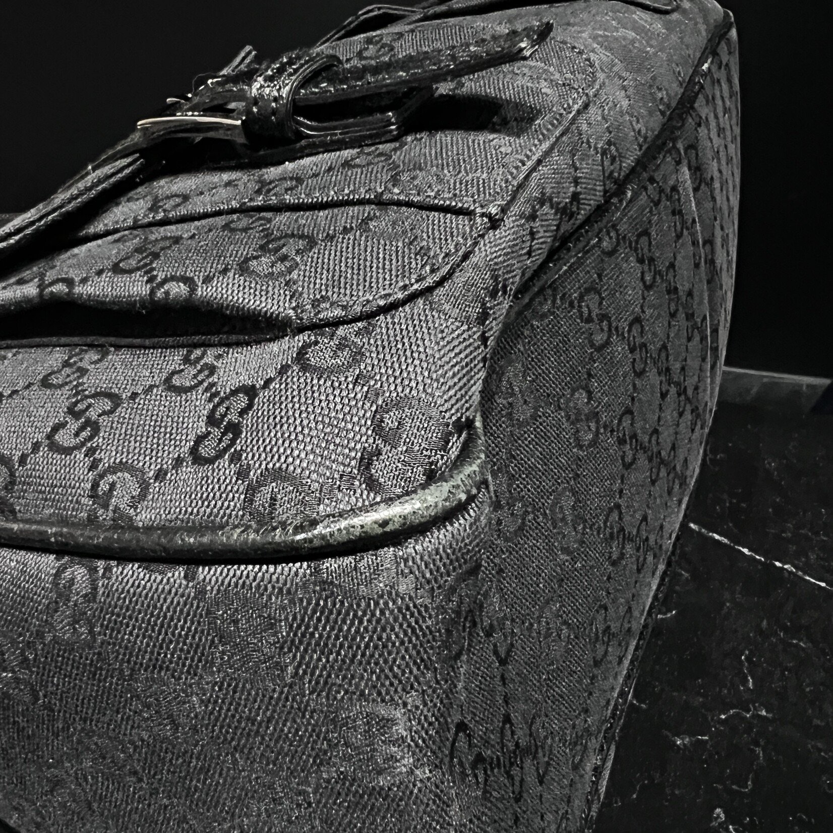 Gucci SOLD - Gucci Double Pocket Shoulder Bag