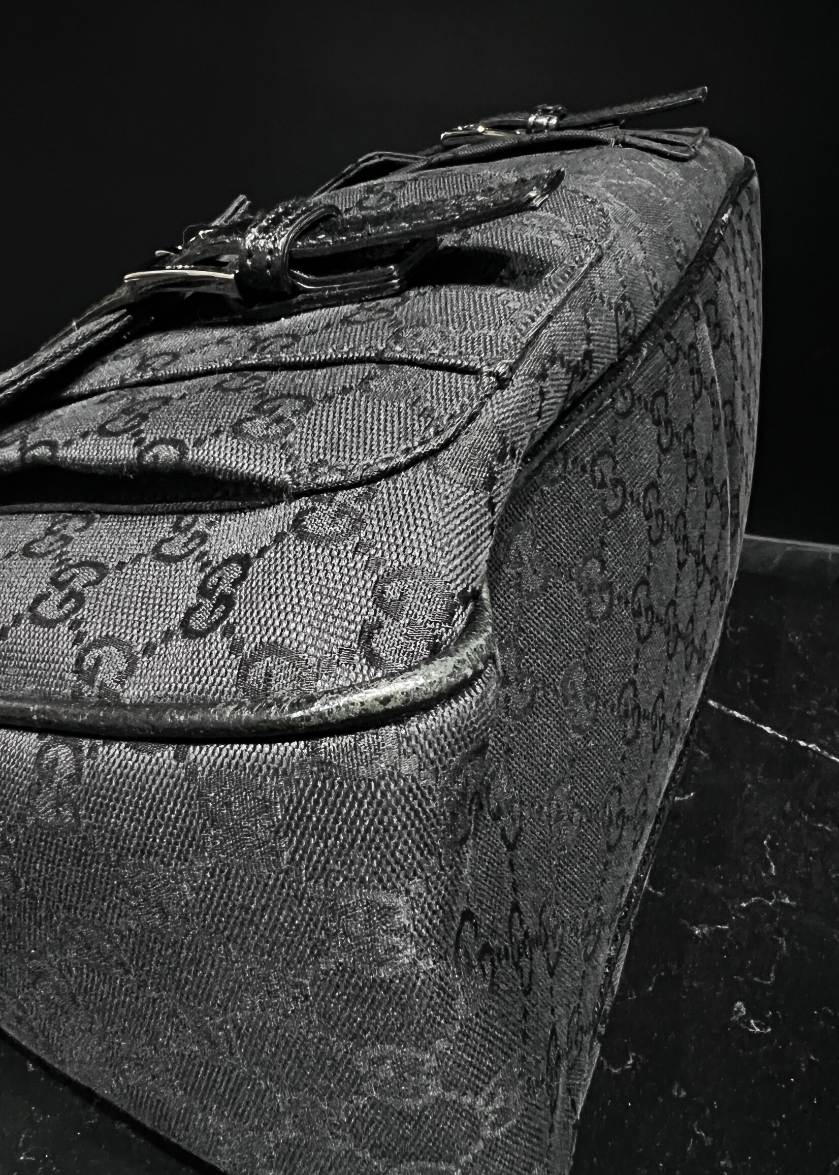 Gucci SOLD - Gucci Double Pocket Shoulder Bag