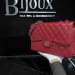 Chanel Chanel Burgundy Single Flap SHW Jumbo