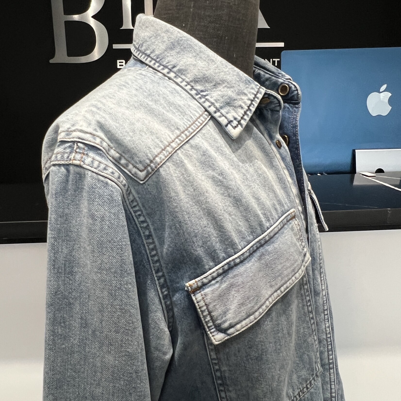 Louis Vuitton Louis Vuitton Denim Over Shirt