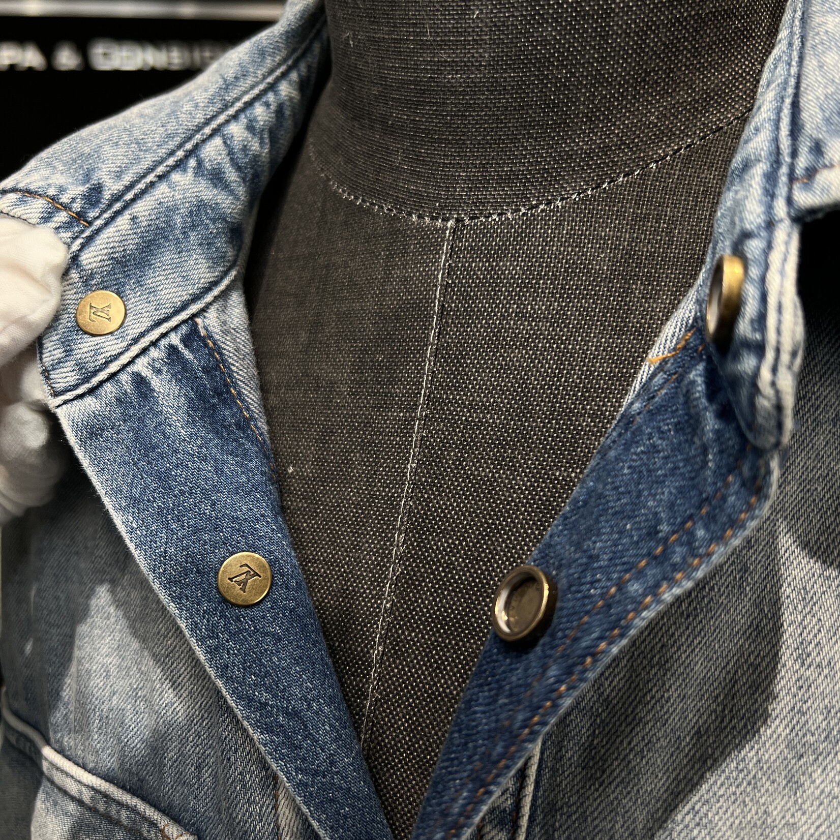 Louis Vuitton Louis Vuitton Denim Over Shirt