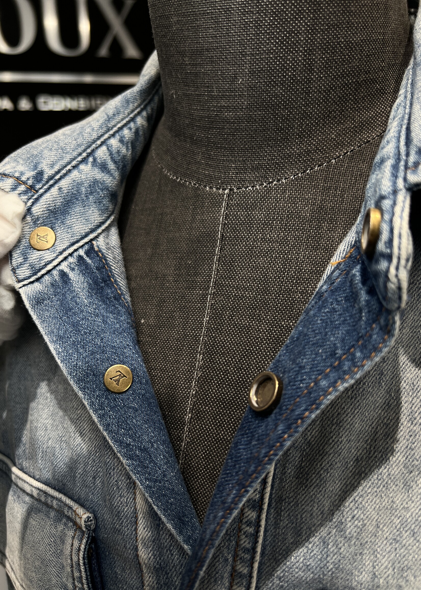 Louis Vuitton Louis Vuitton Denim Over Shirt