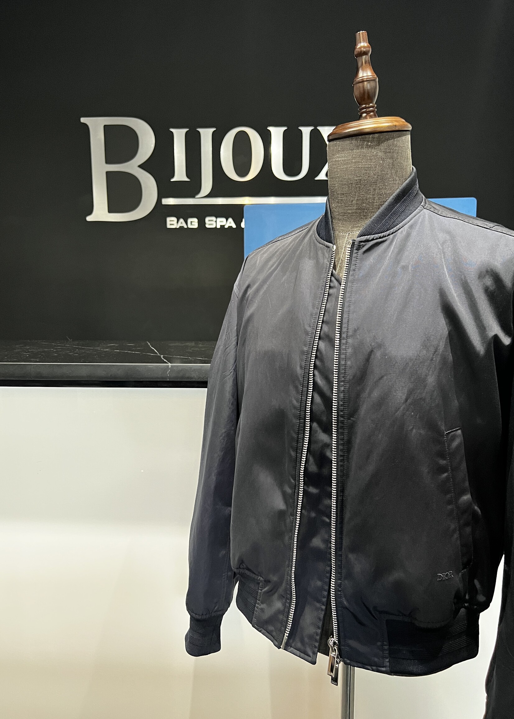 Christian Dior Christian Dior Navy Bomber Jacket