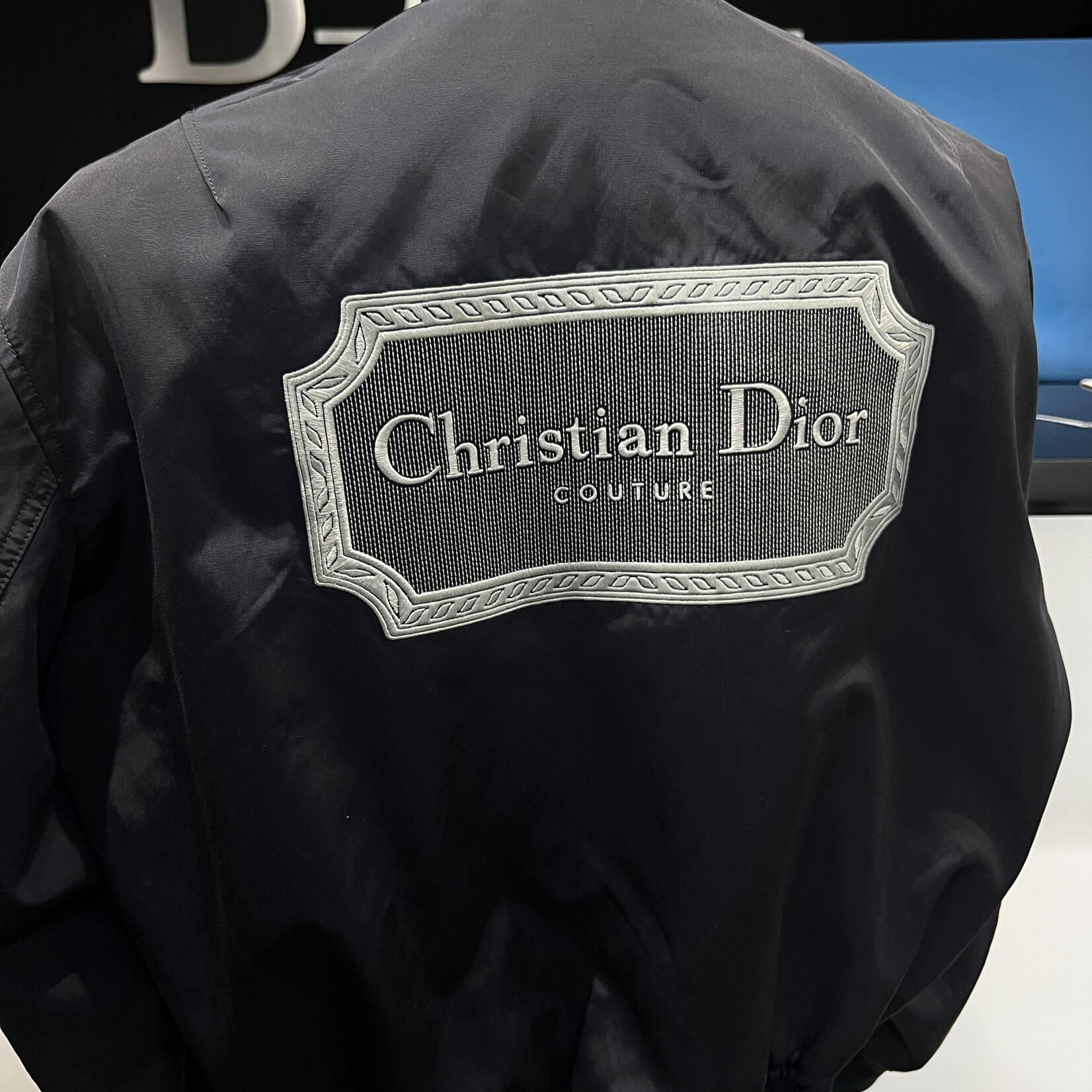 Christian Dior Christian Dior Navy Bomber Jacket