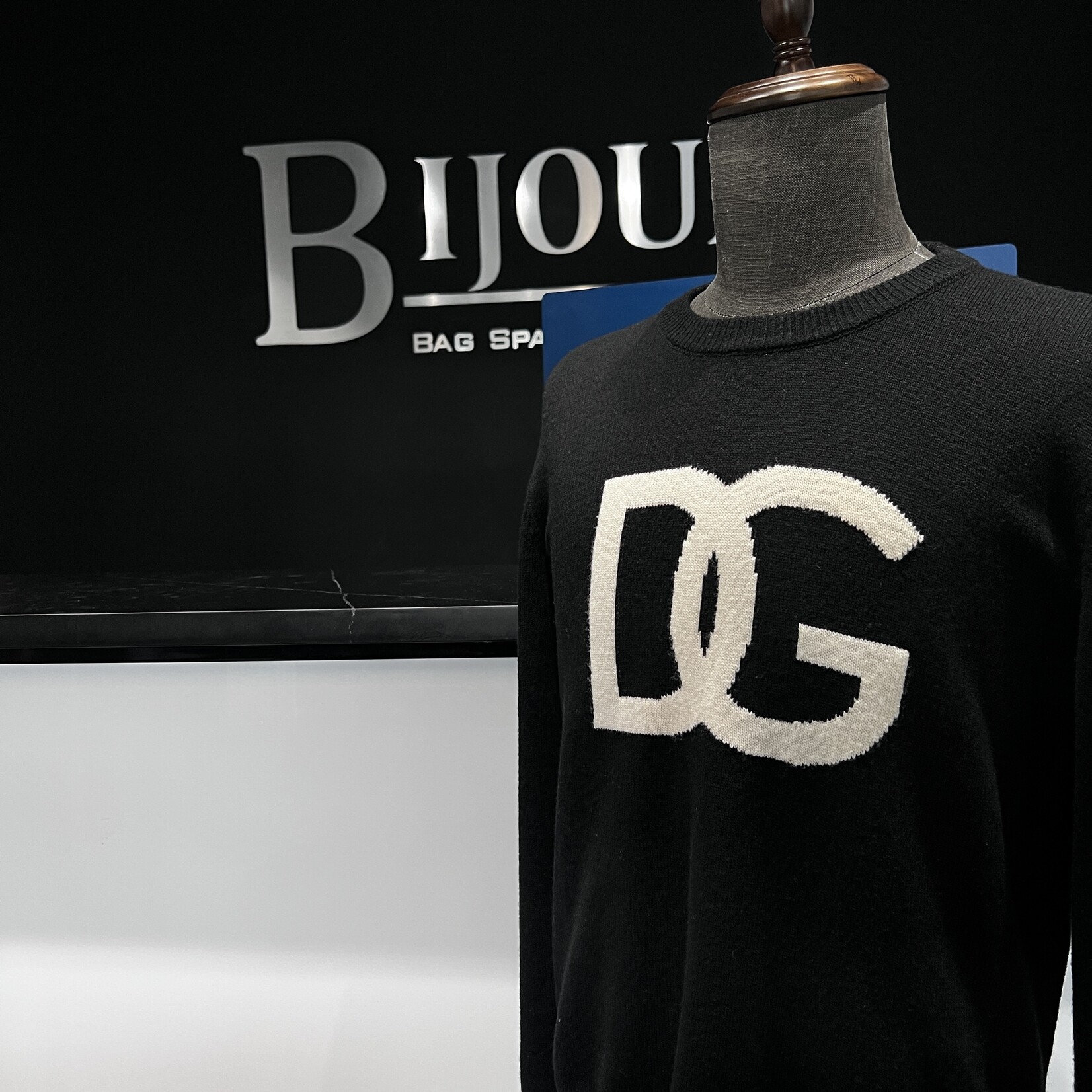 Dolce & Gabbana Dolce & Gabbana Black Wool Sweater