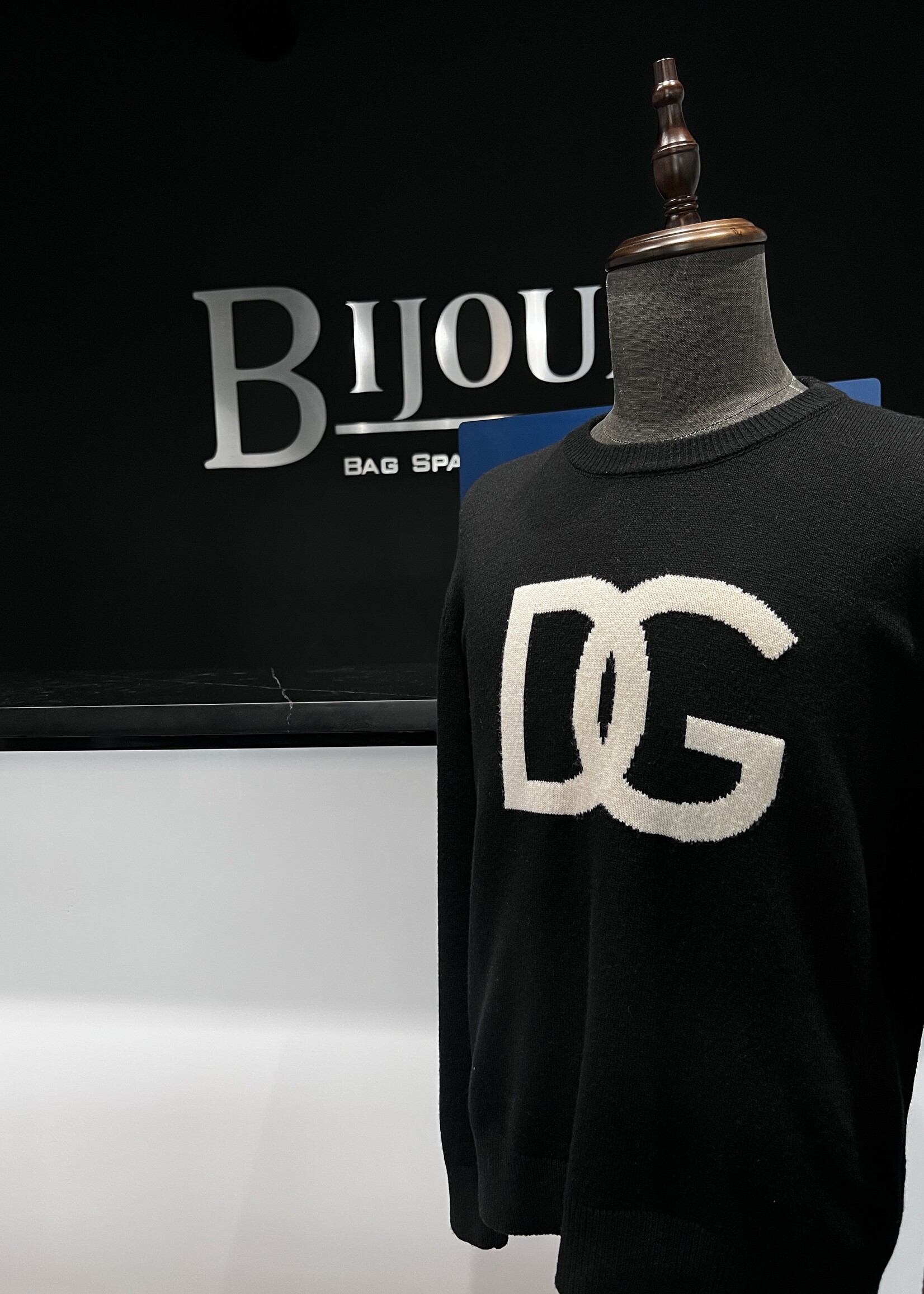Dolce & Gabbana Dolce & Gabbana Black Wool Sweater