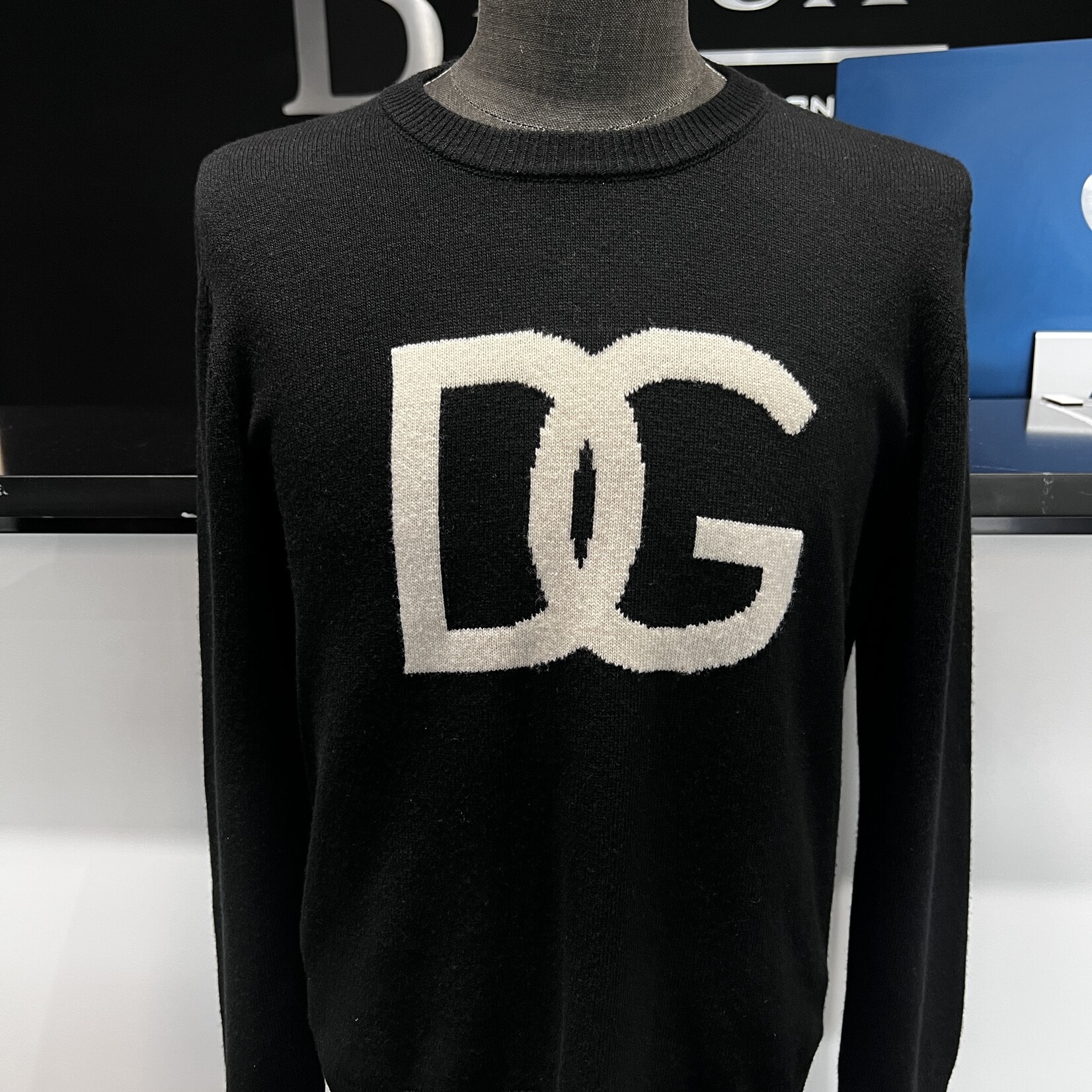 Dolce & Gabbana Dolce & Gabbana Black Wool Sweater