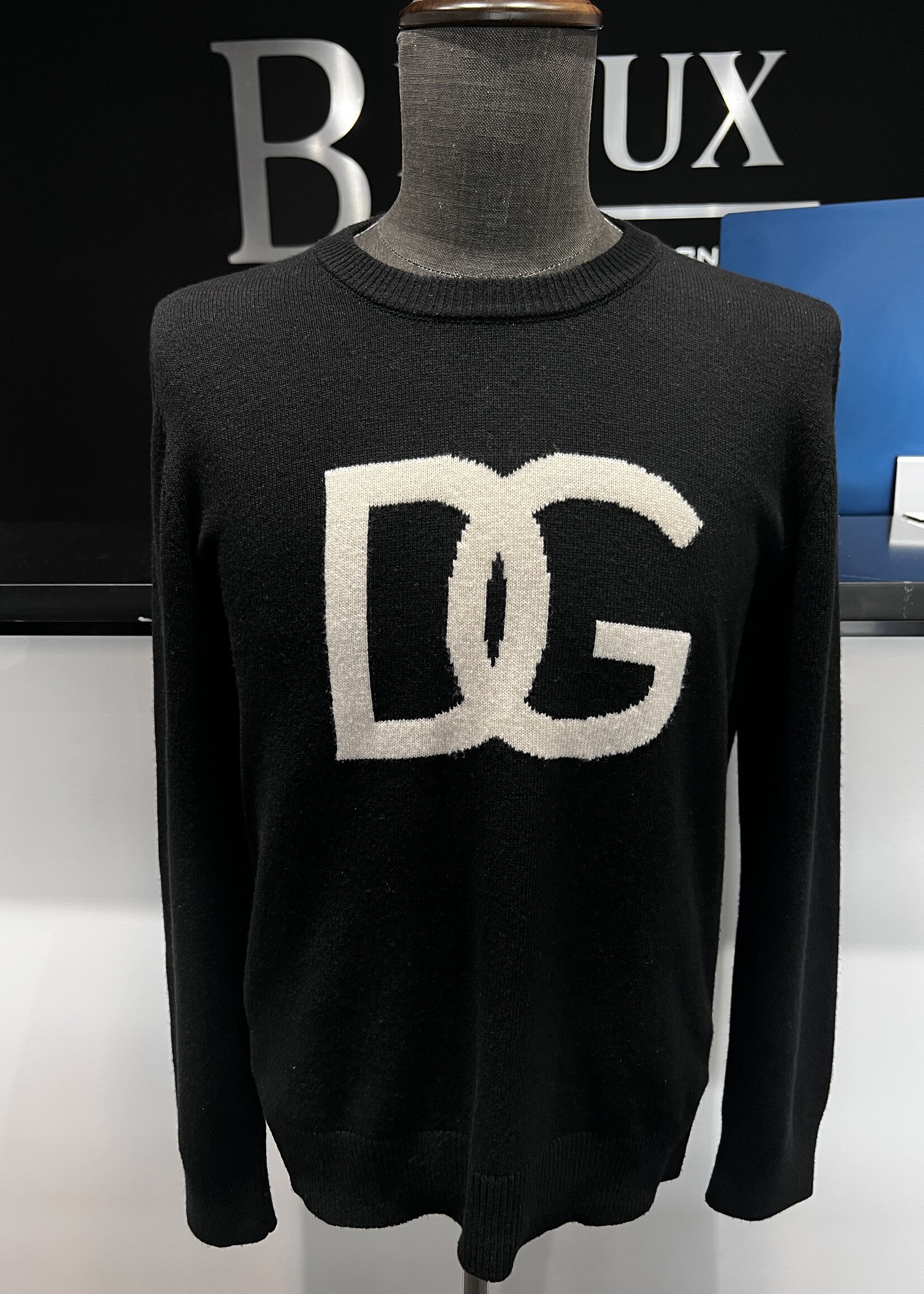 Dolce & Gabbana Dolce & Gabbana Black Wool Sweater
