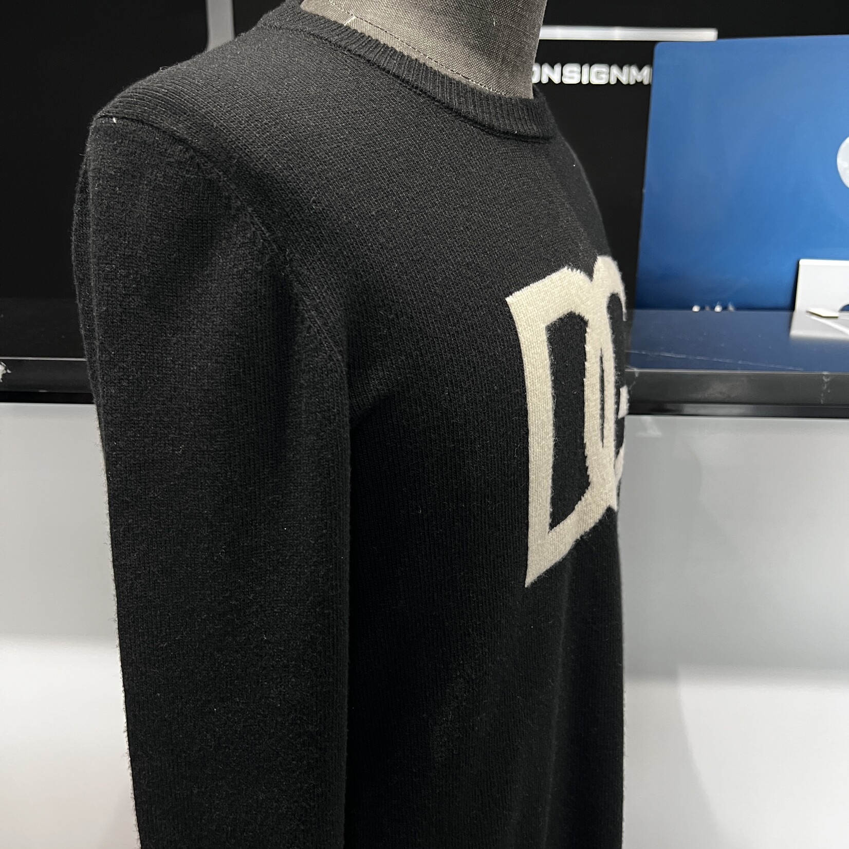 Dolce & Gabbana Dolce & Gabbana Black Wool Sweater
