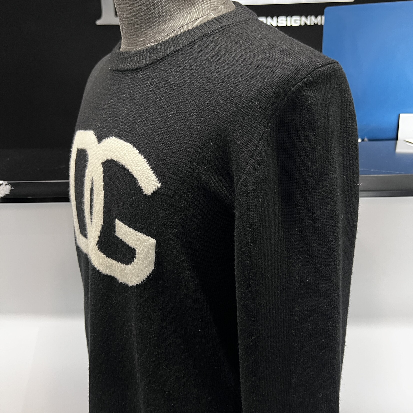 Dolce & Gabbana Dolce & Gabbana Black Wool Sweater
