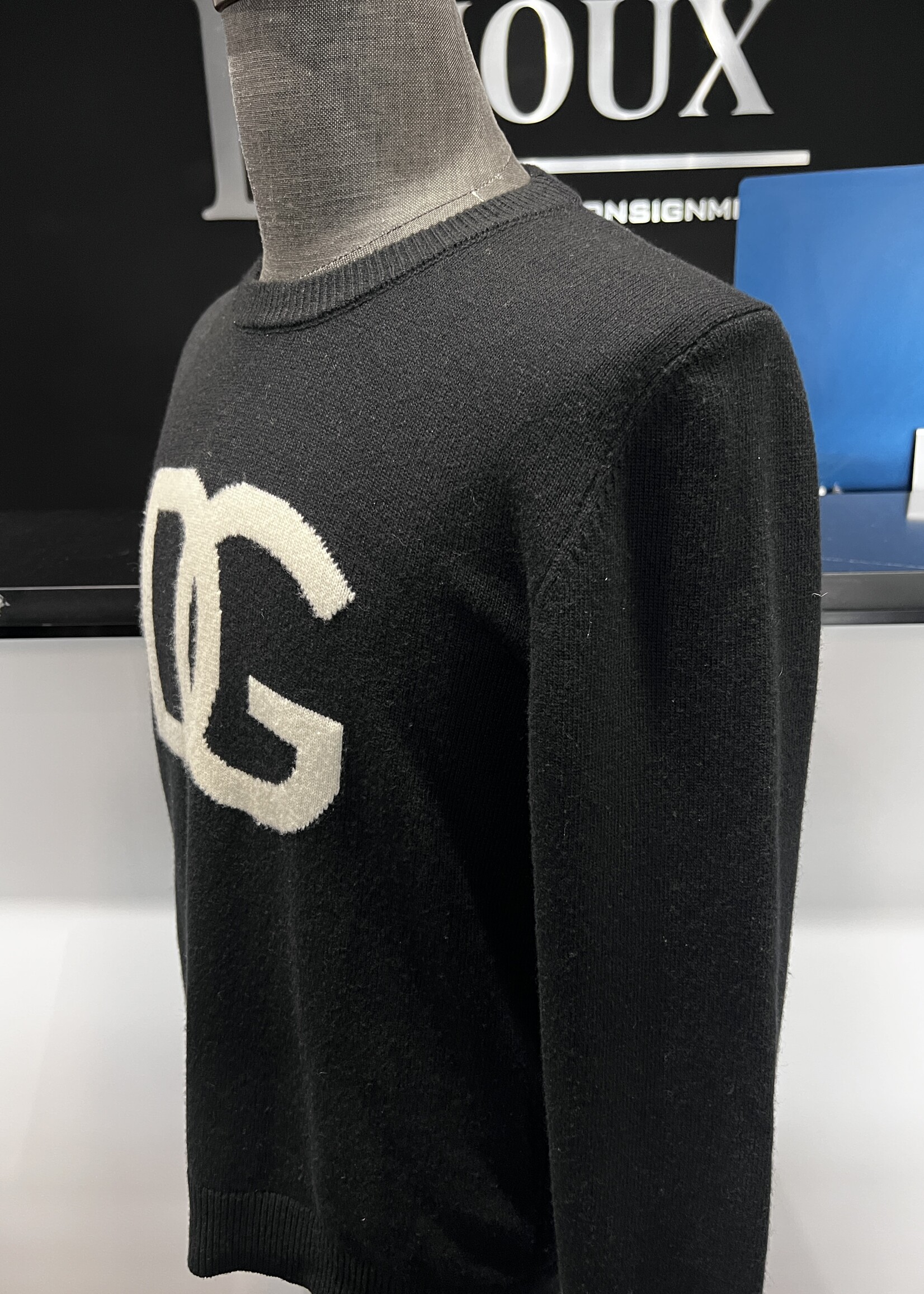 Dolce & Gabbana Dolce & Gabbana Black Wool Sweater