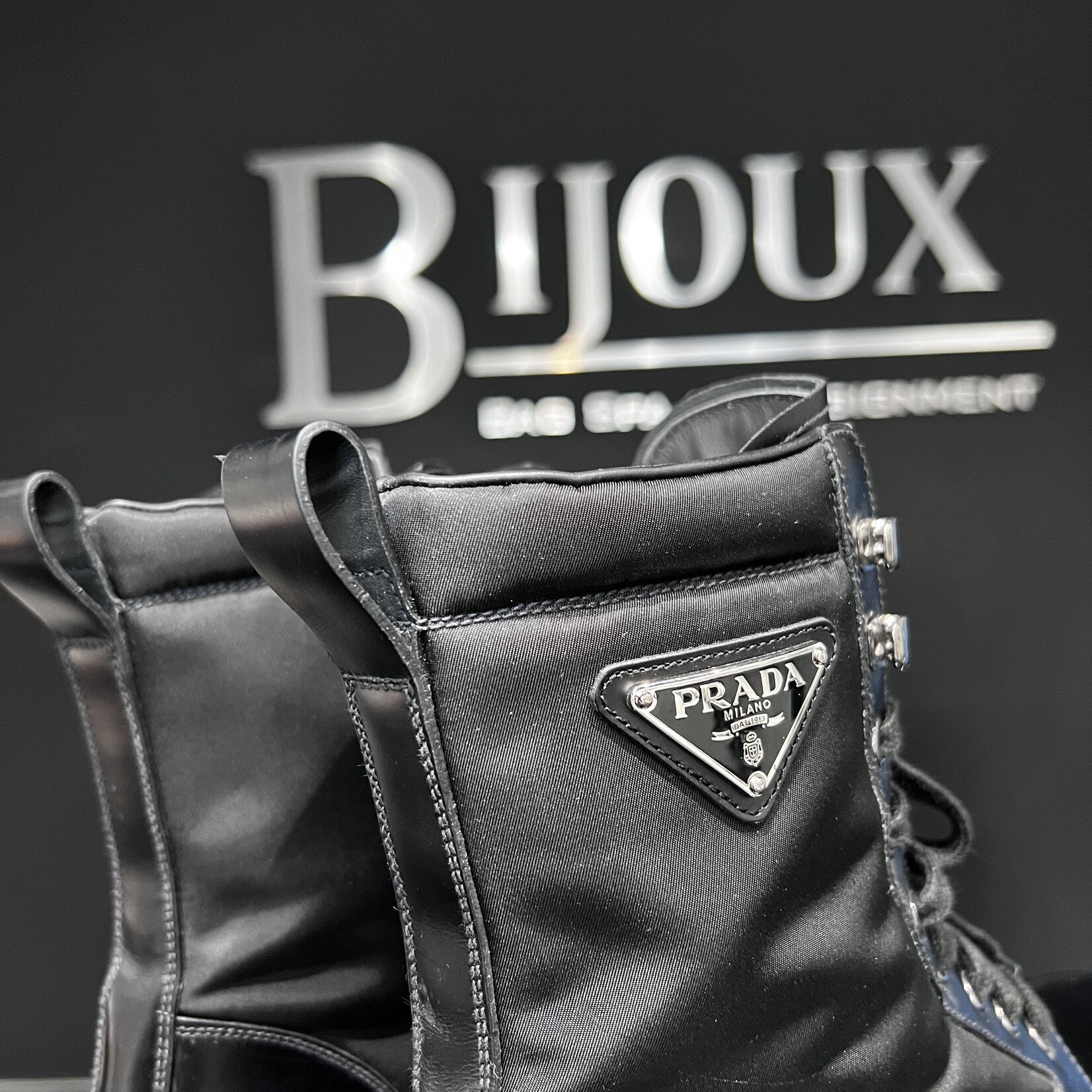 Prada Prada Combat Boots 9.5