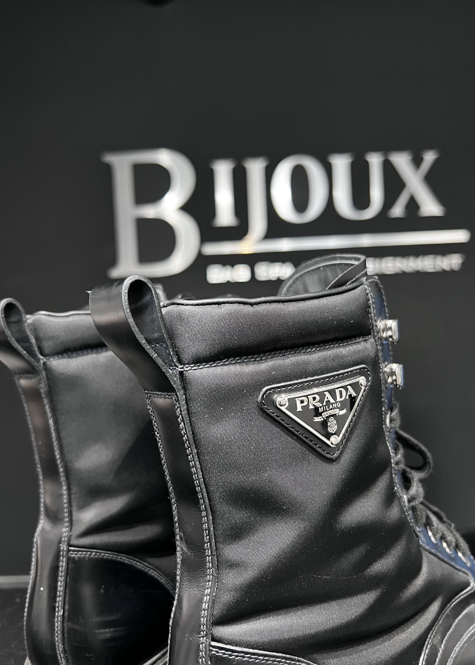 Prada Prada Combat Boots 9.5