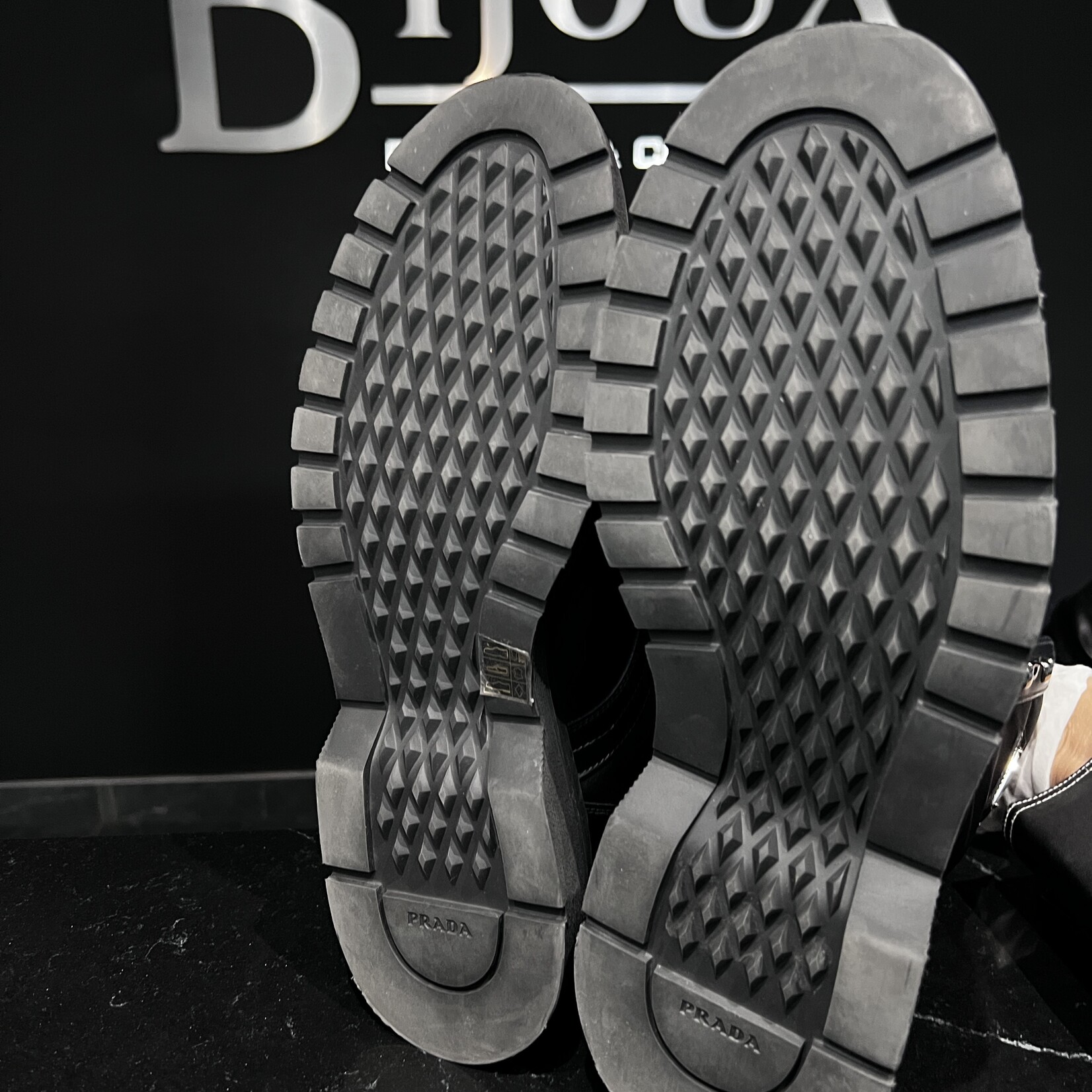 Prada Prada Combat Boots 9.5