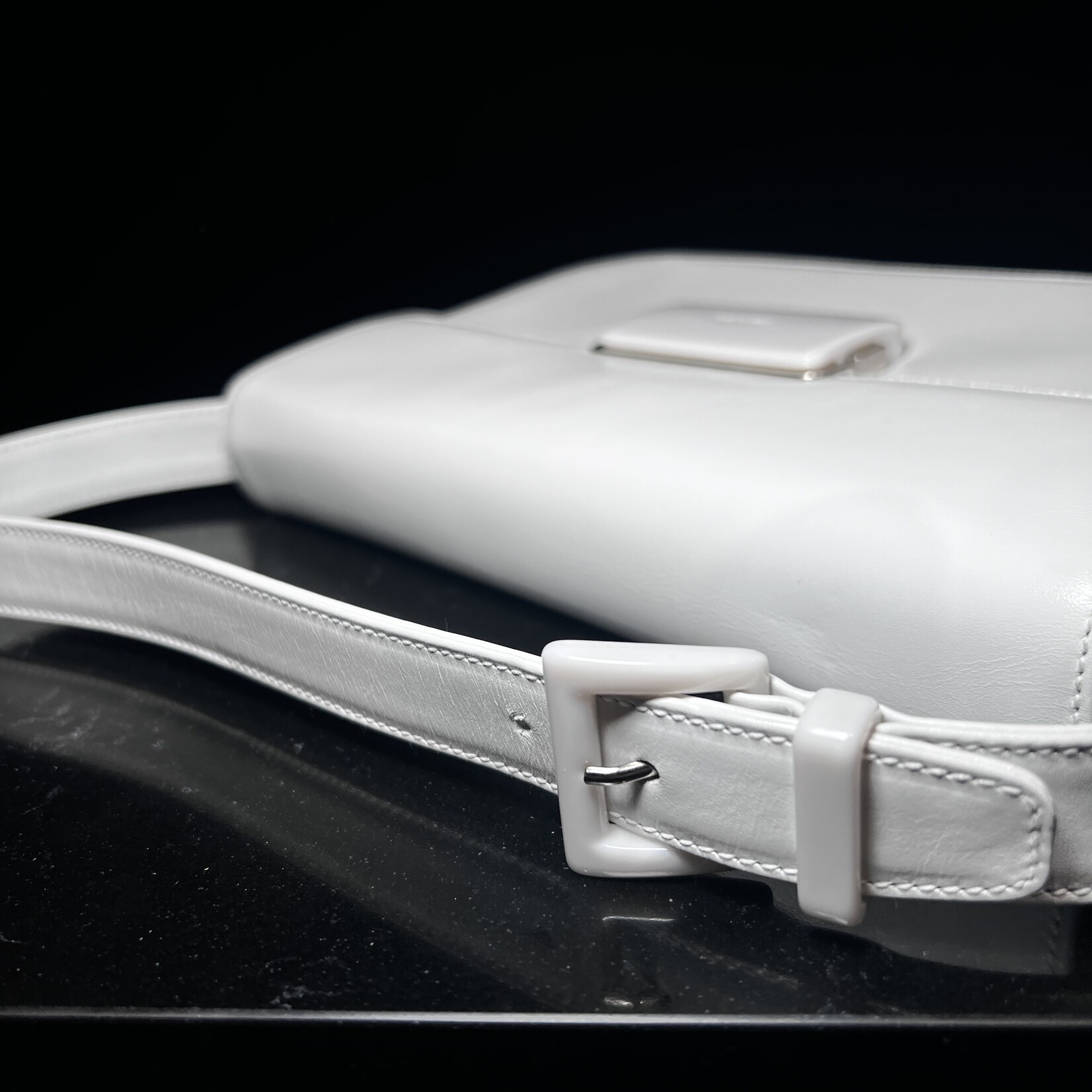 Prada Prada Vintage White Shoulder Bag