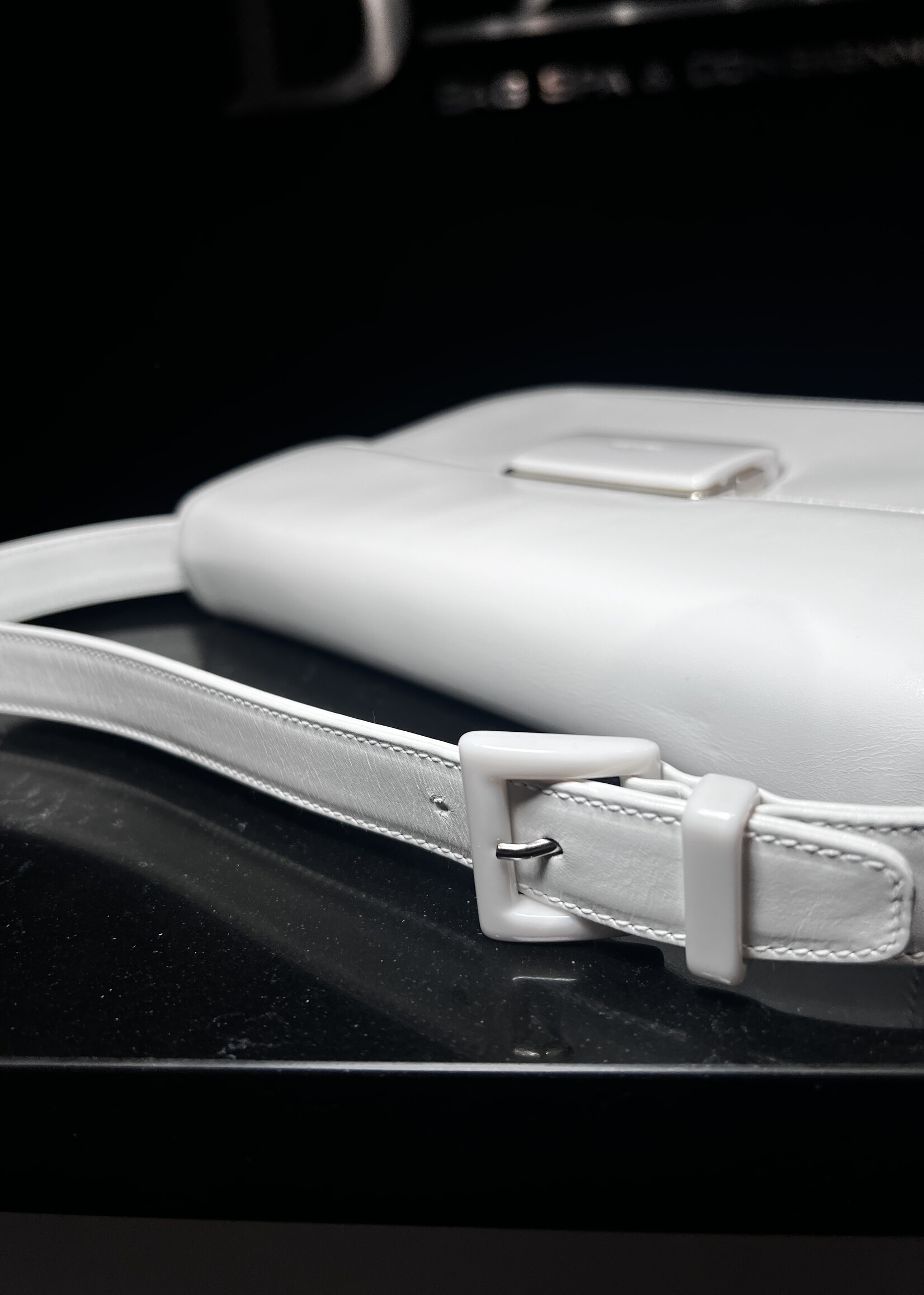 Prada SOLD - Prada Vintage White Shoulder Bag