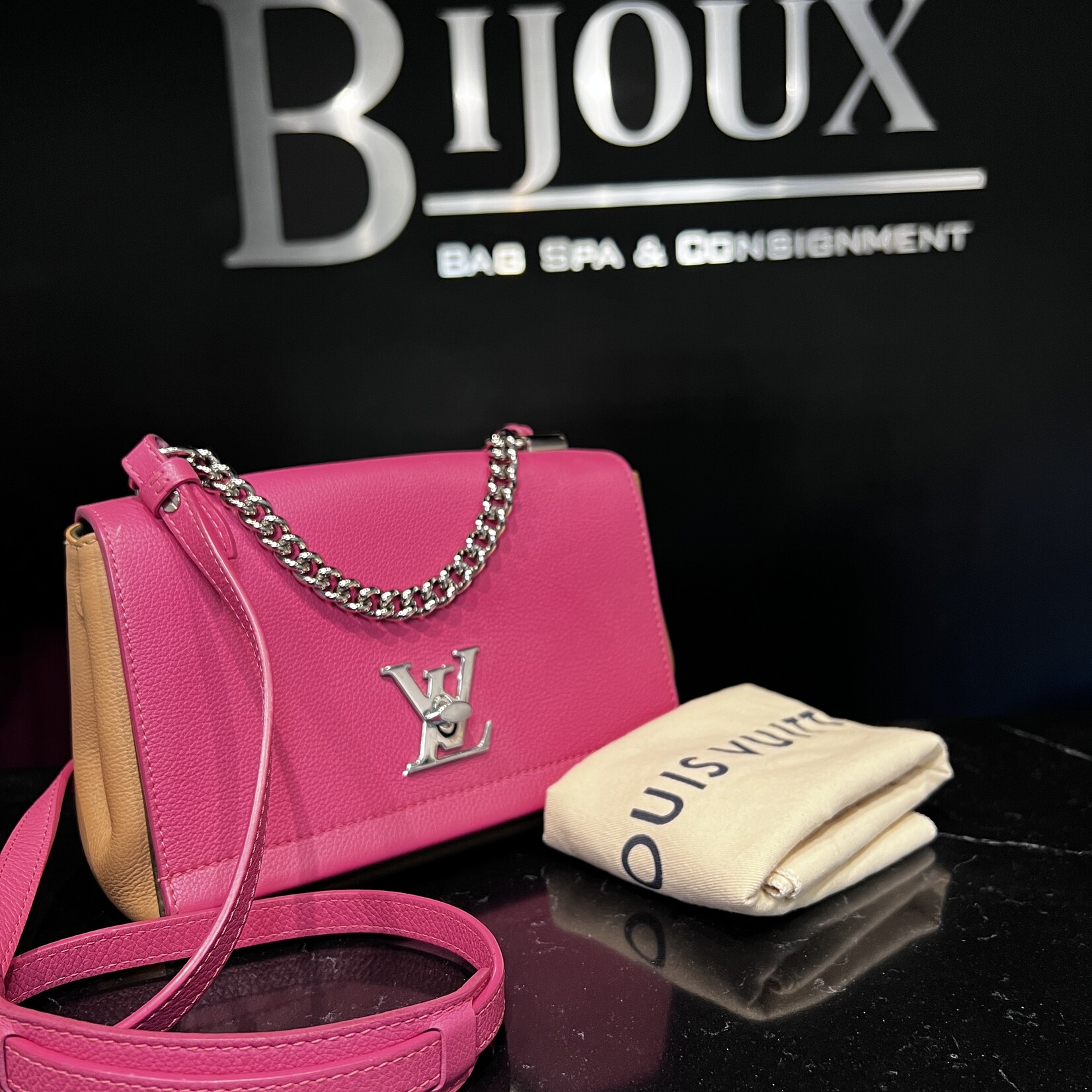 Louis Vuitton Louis Vuitton Lock Me Crossbody