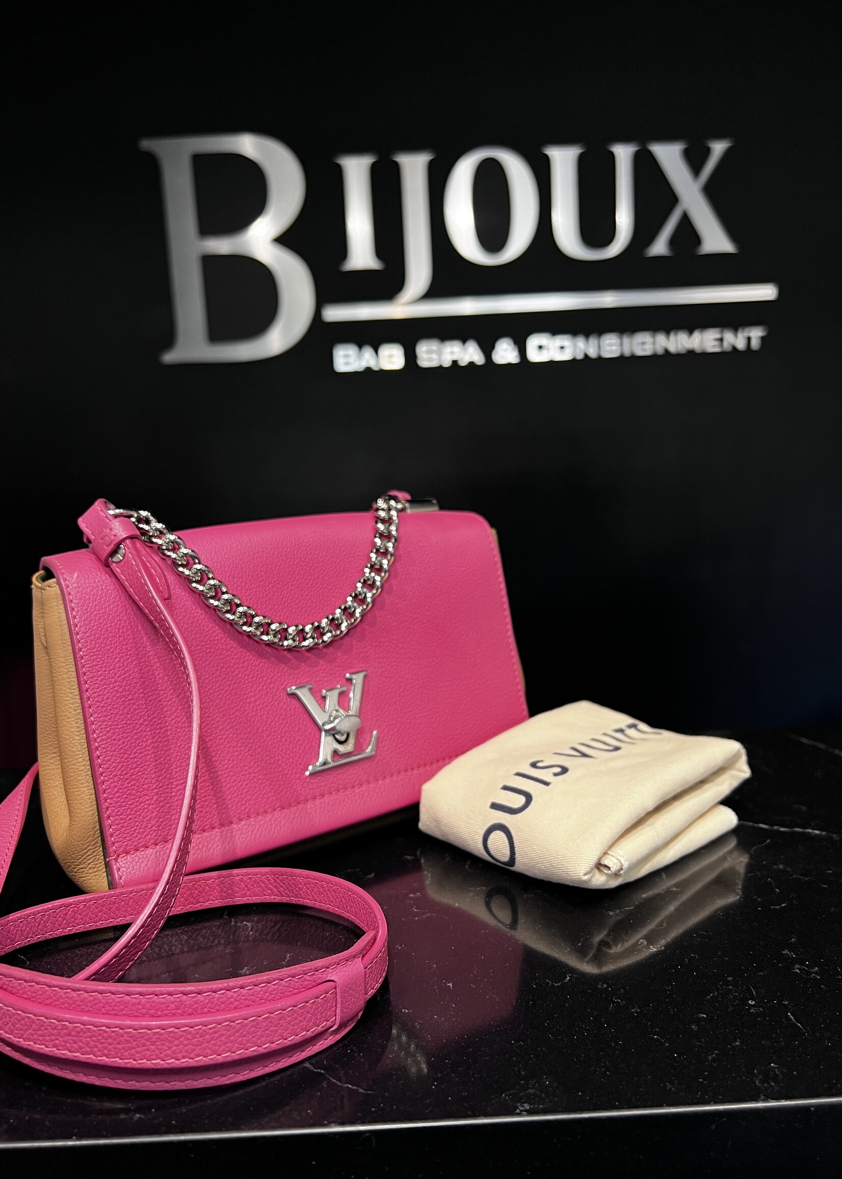 Louis Vuitton Louis Vuitton Lock Me Crossbody