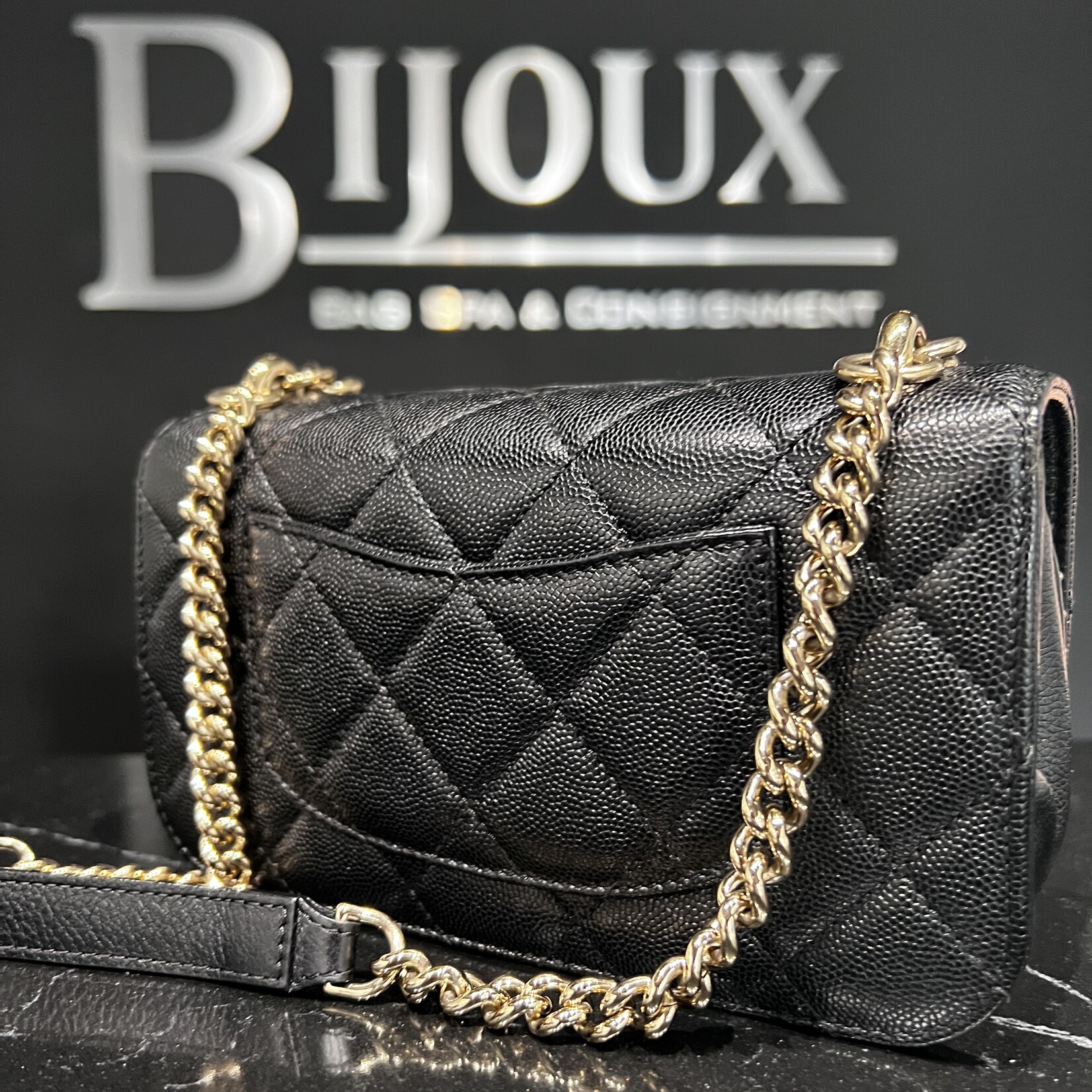 Chanel Chanel Studded Mini Flap