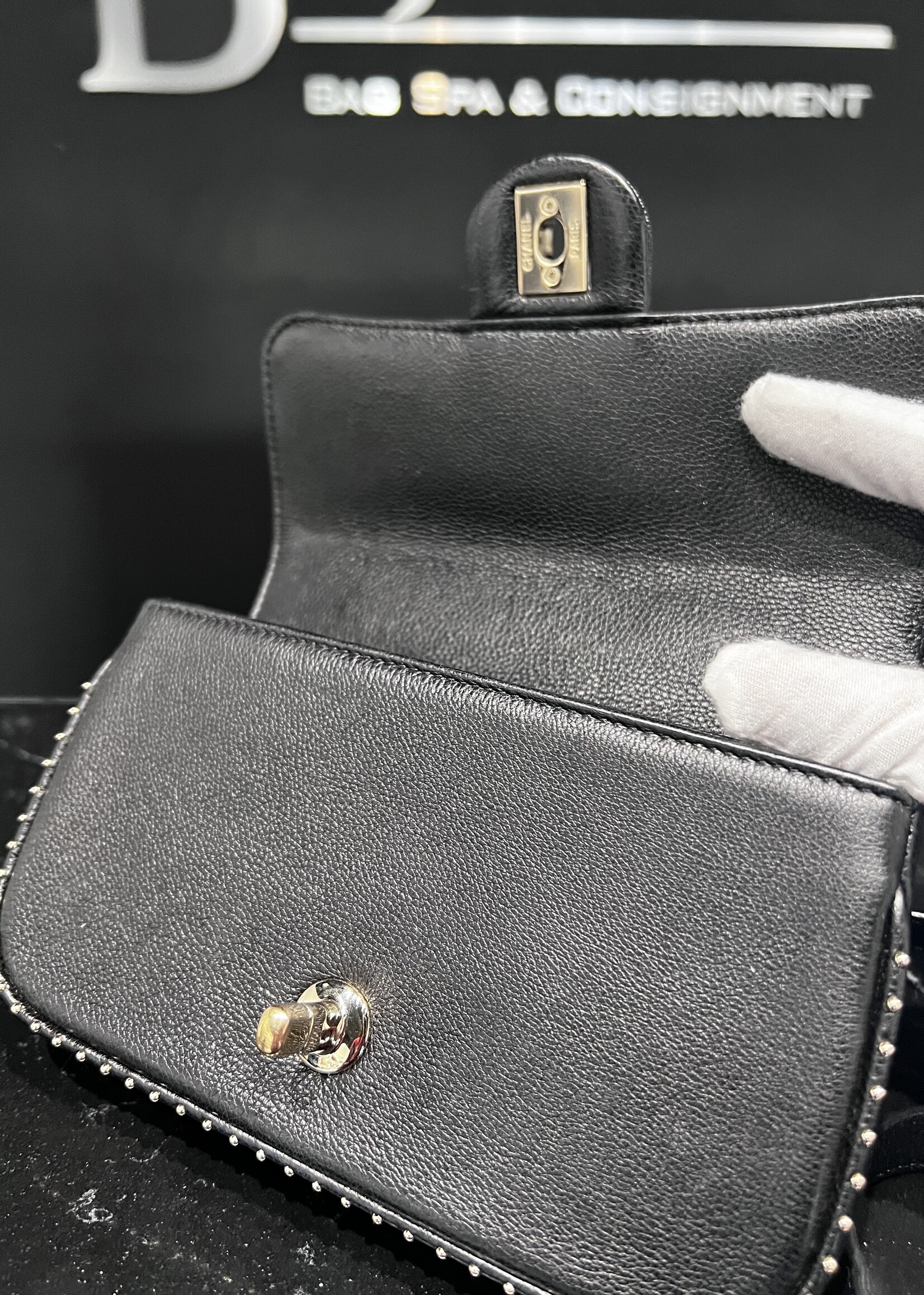 Chanel Chanel Studded Mini Flap