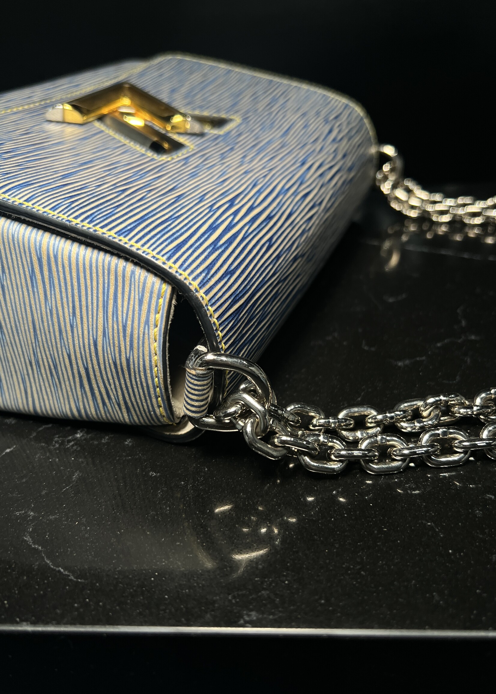 Louis Vuitton Louis Vuitton Twist MM Denim