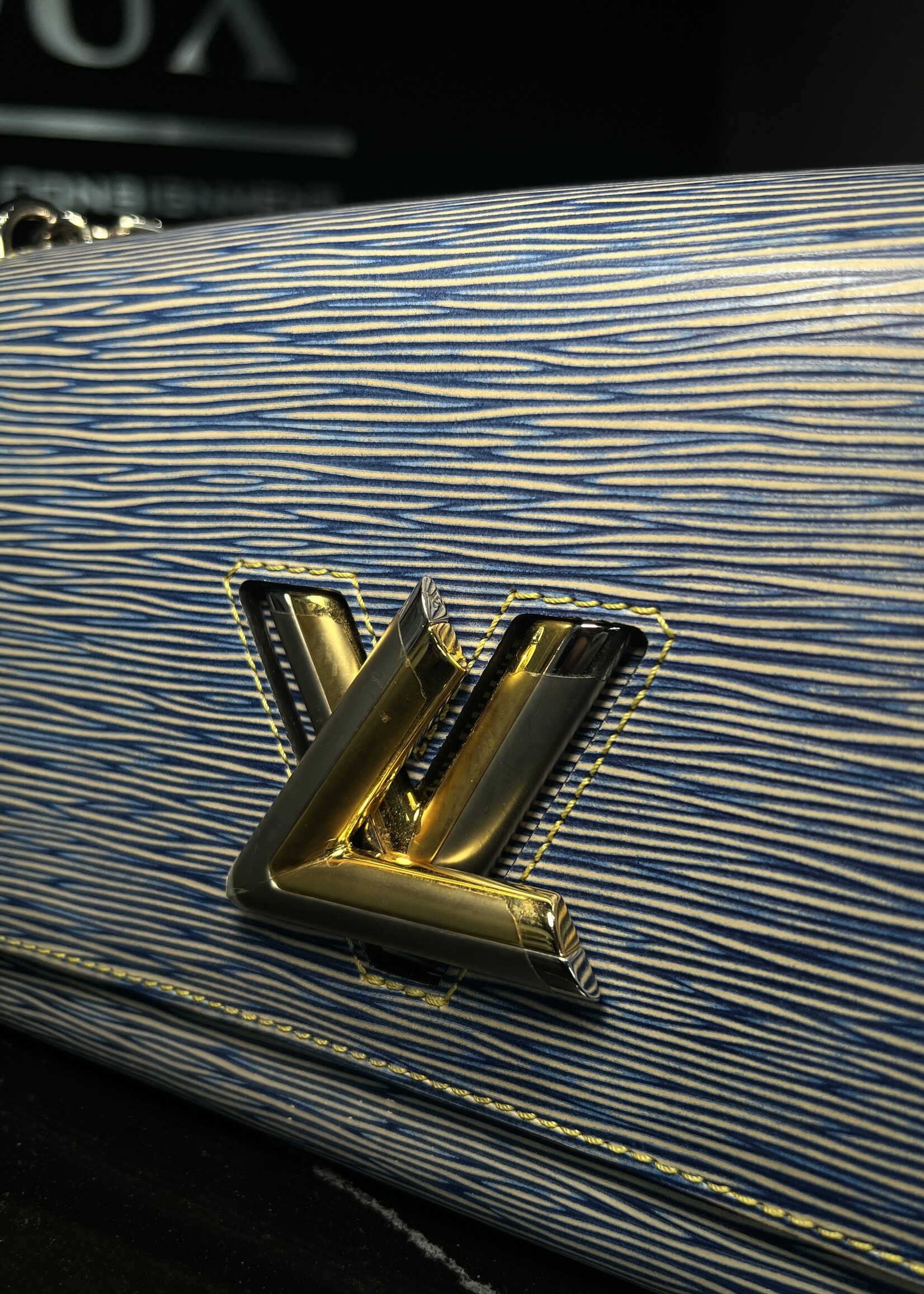 Louis Vuitton Louis Vuitton Twist MM Denim