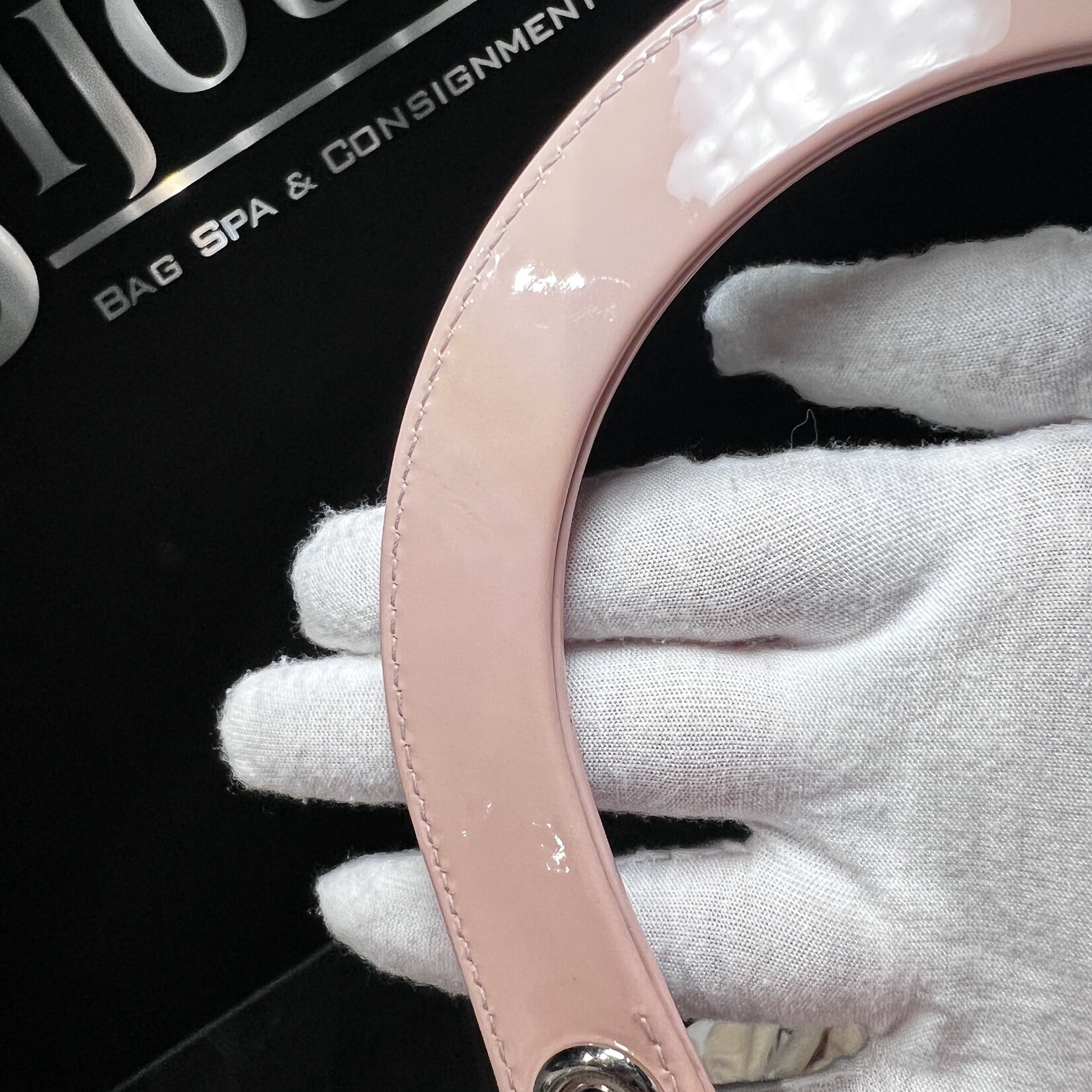 Christian Dior Dior Medium Pink Patent Lady