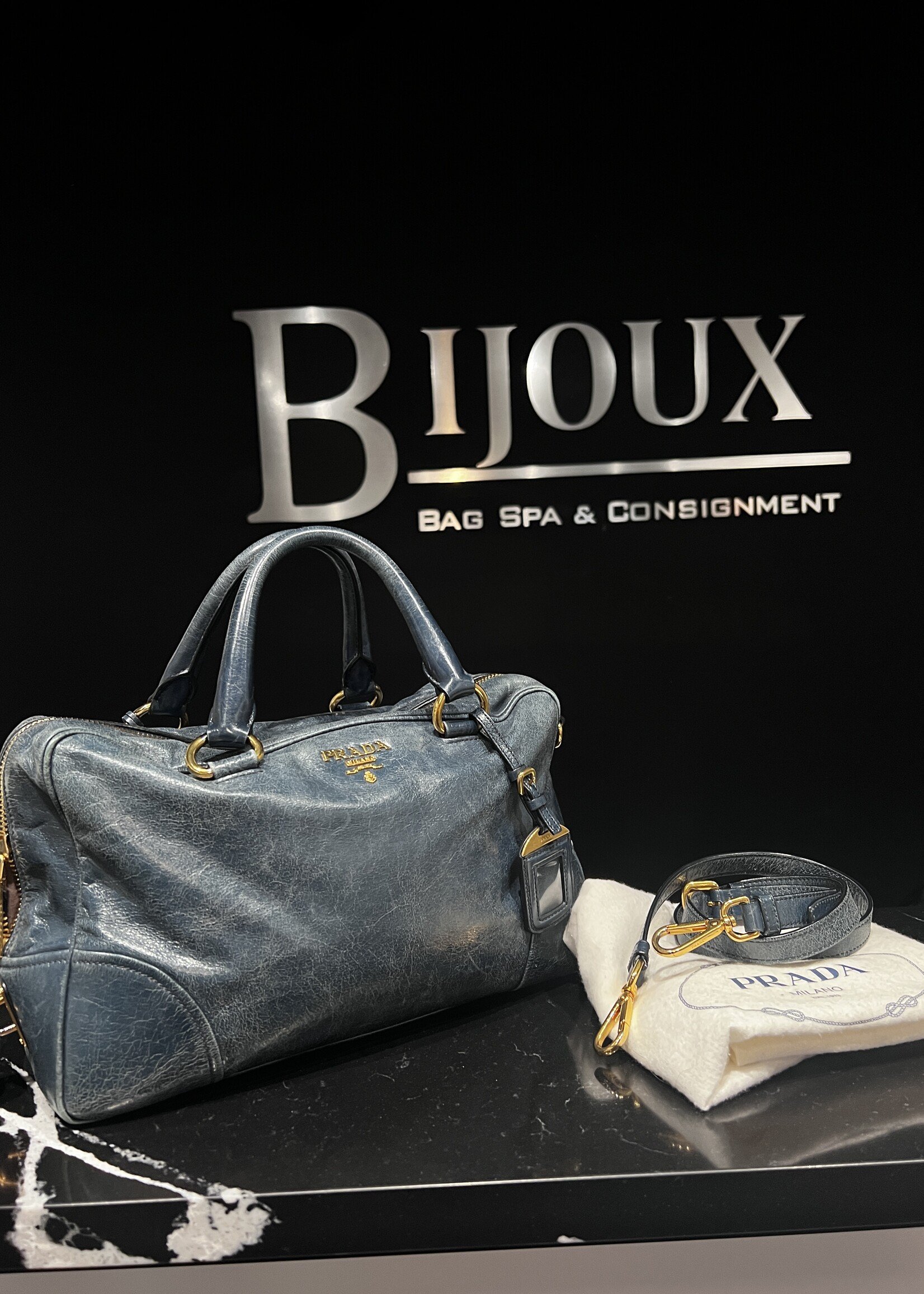 Prada Prada Shine Bauletto Vitello