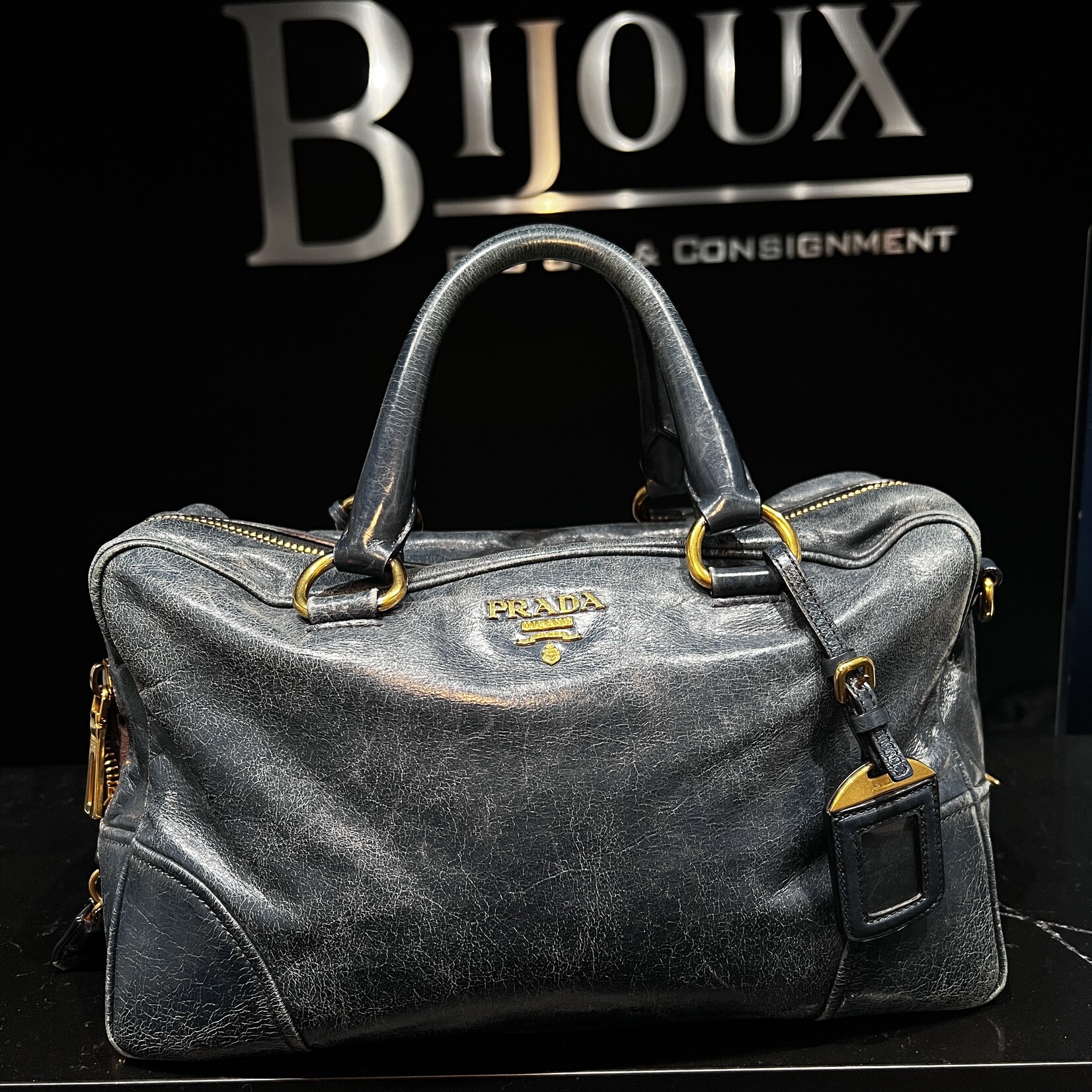 Prada Prada Shine Bauletto Vitello