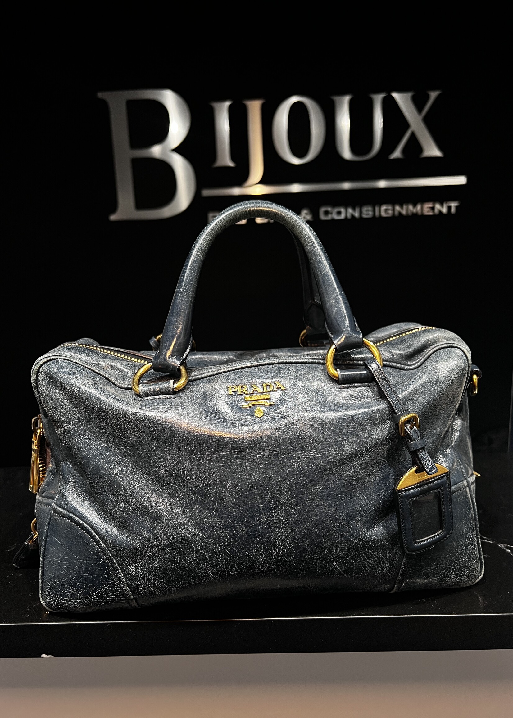 Prada Prada Shine Bauletto Vitello