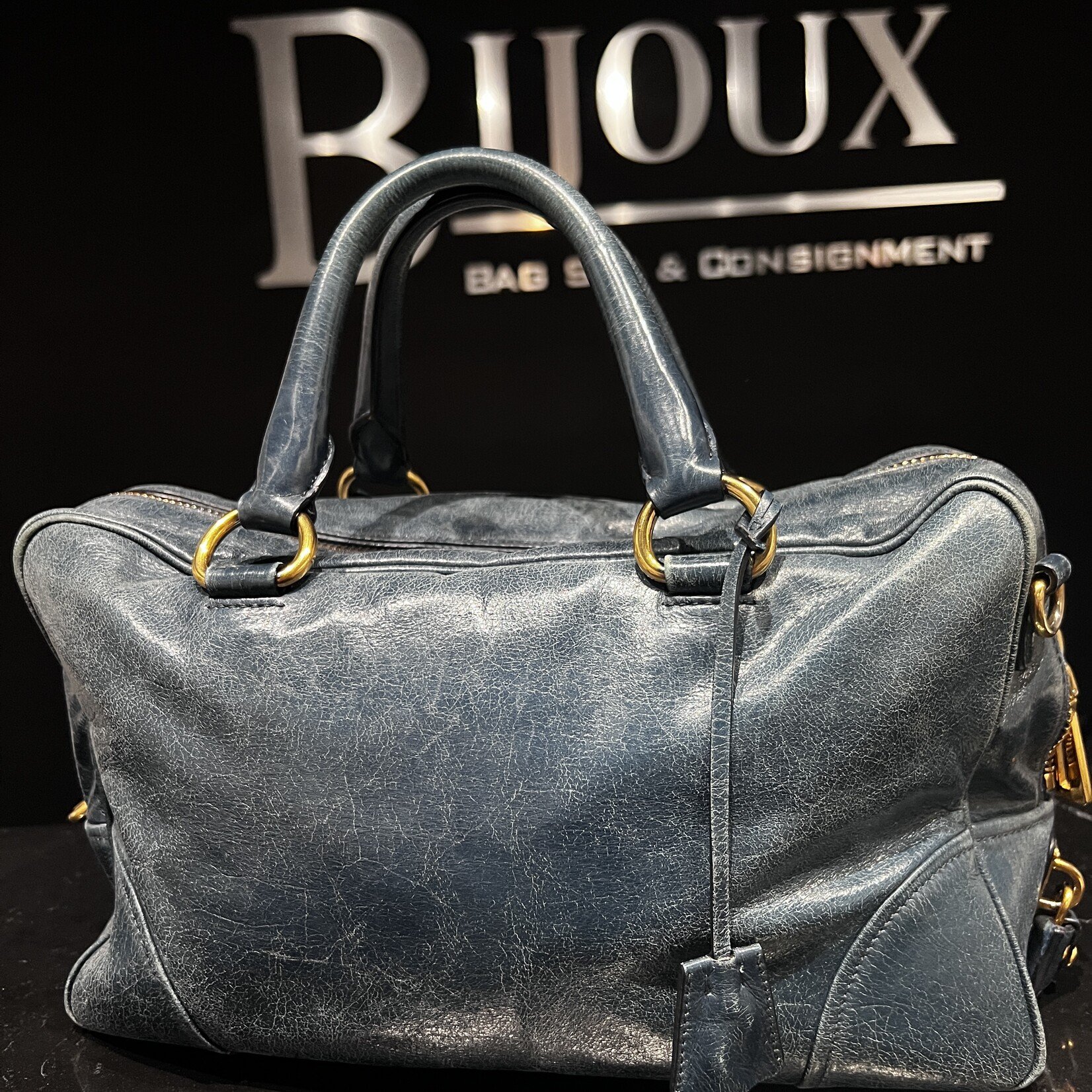 Prada Prada Shine Bauletto Vitello