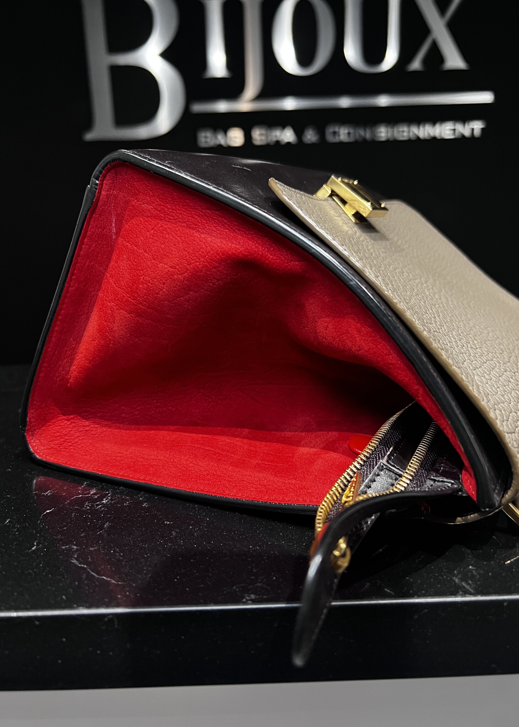 Celine SOLD - Celine Trio Color Trapeze