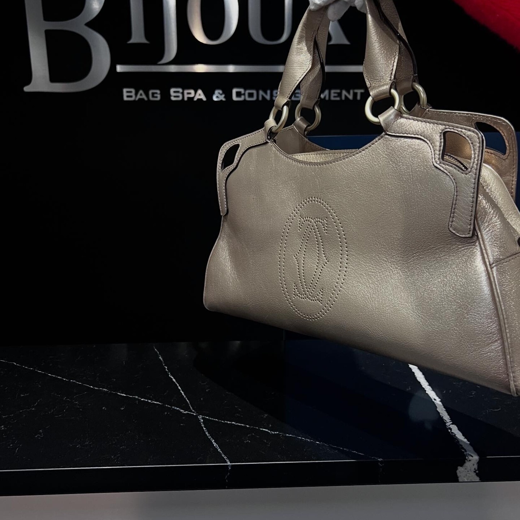 Cartier Cartier Marcello Metallic Bag