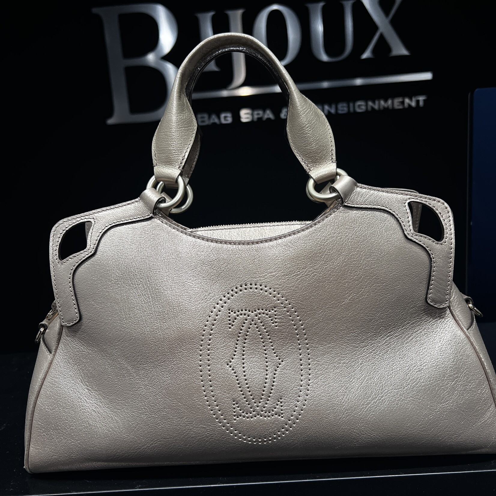 Cartier Cartier Marcello Metallic Bag