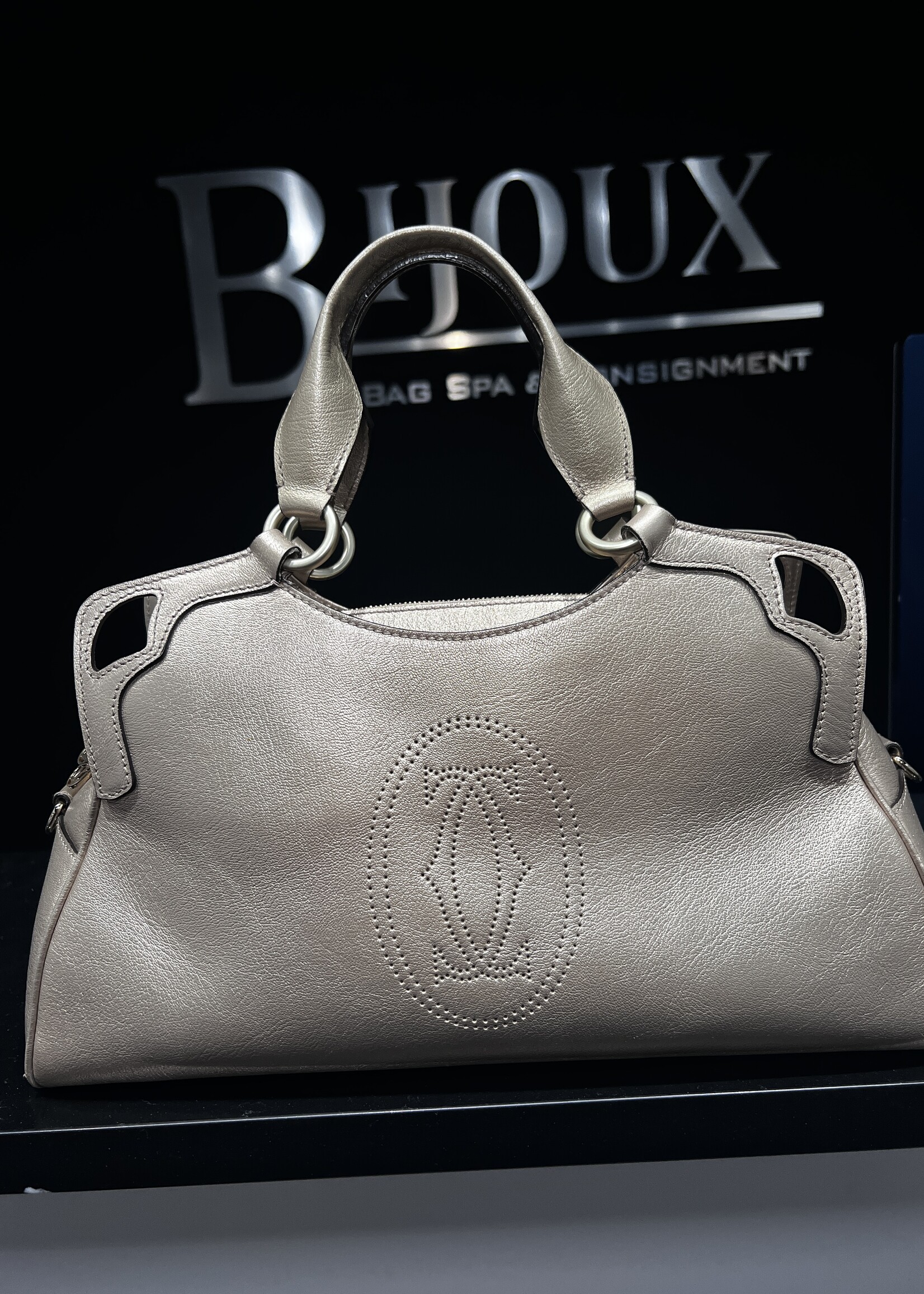 Cartier Cartier Marcello Metallic Bag