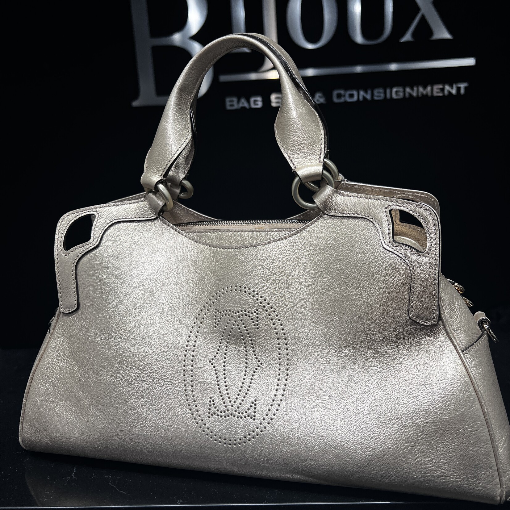 Cartier Cartier Marcello Metallic Bag