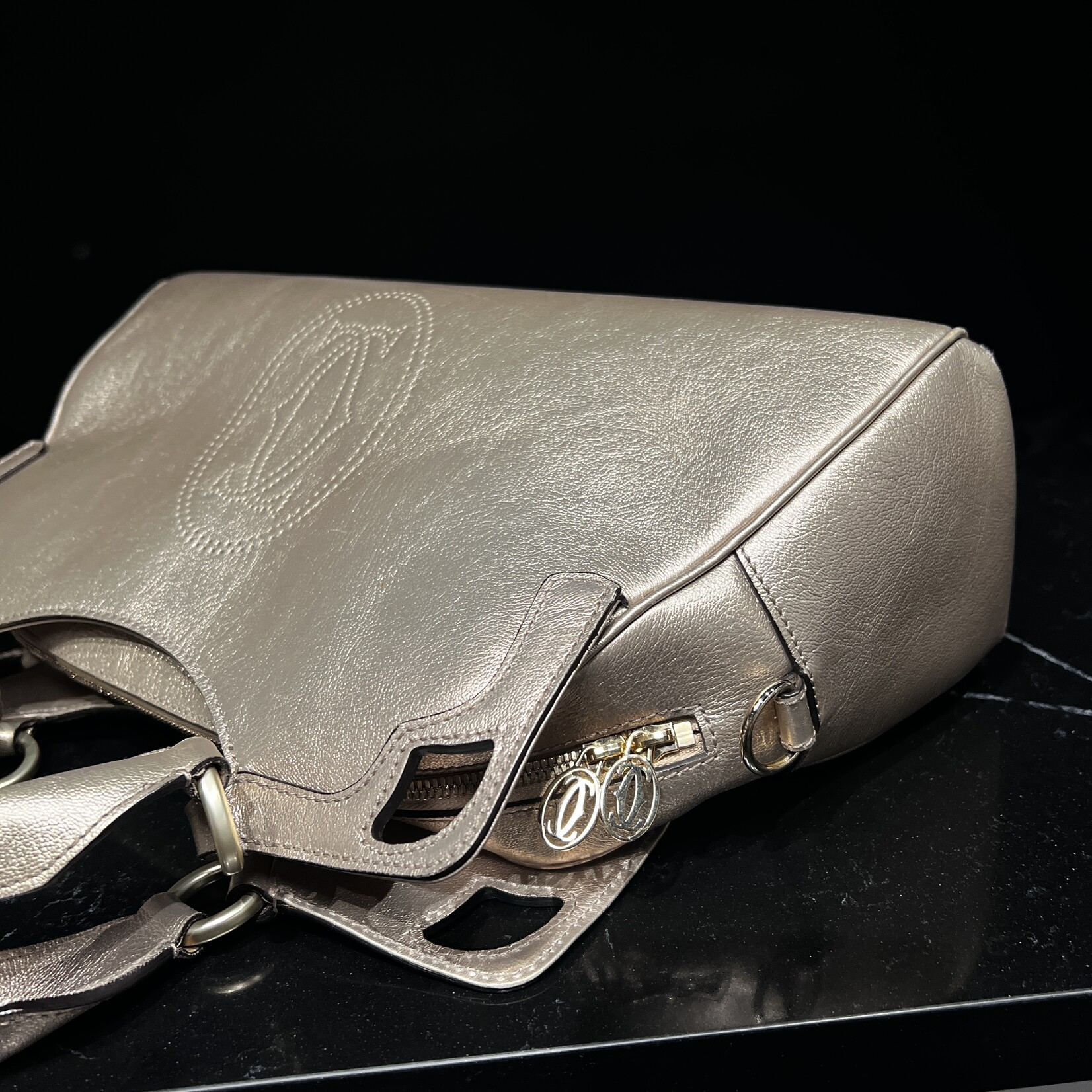 Cartier Cartier Marcello Metallic Bag